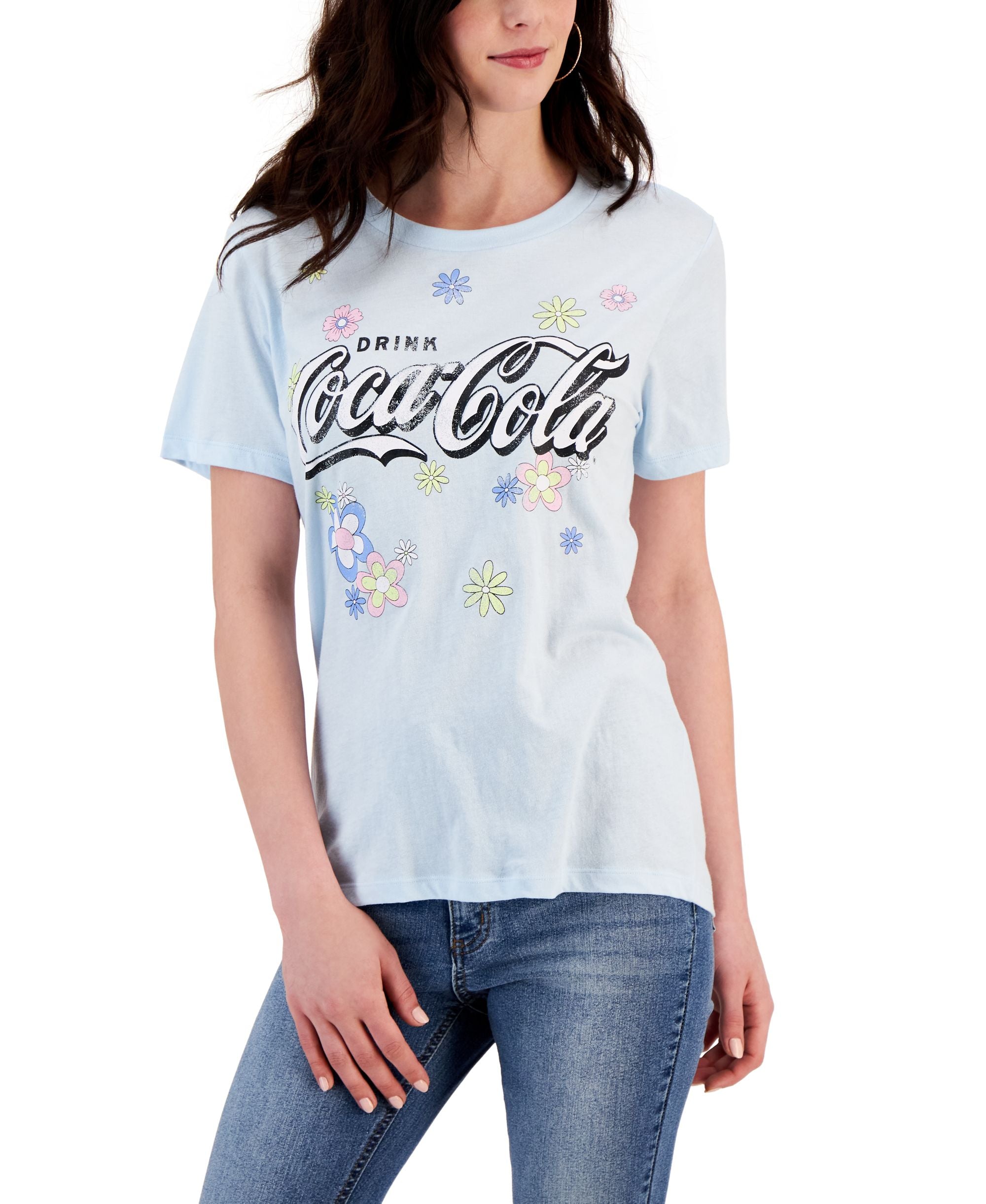 Juniors' Coca-Cola Short-Sleeve T-Shirt