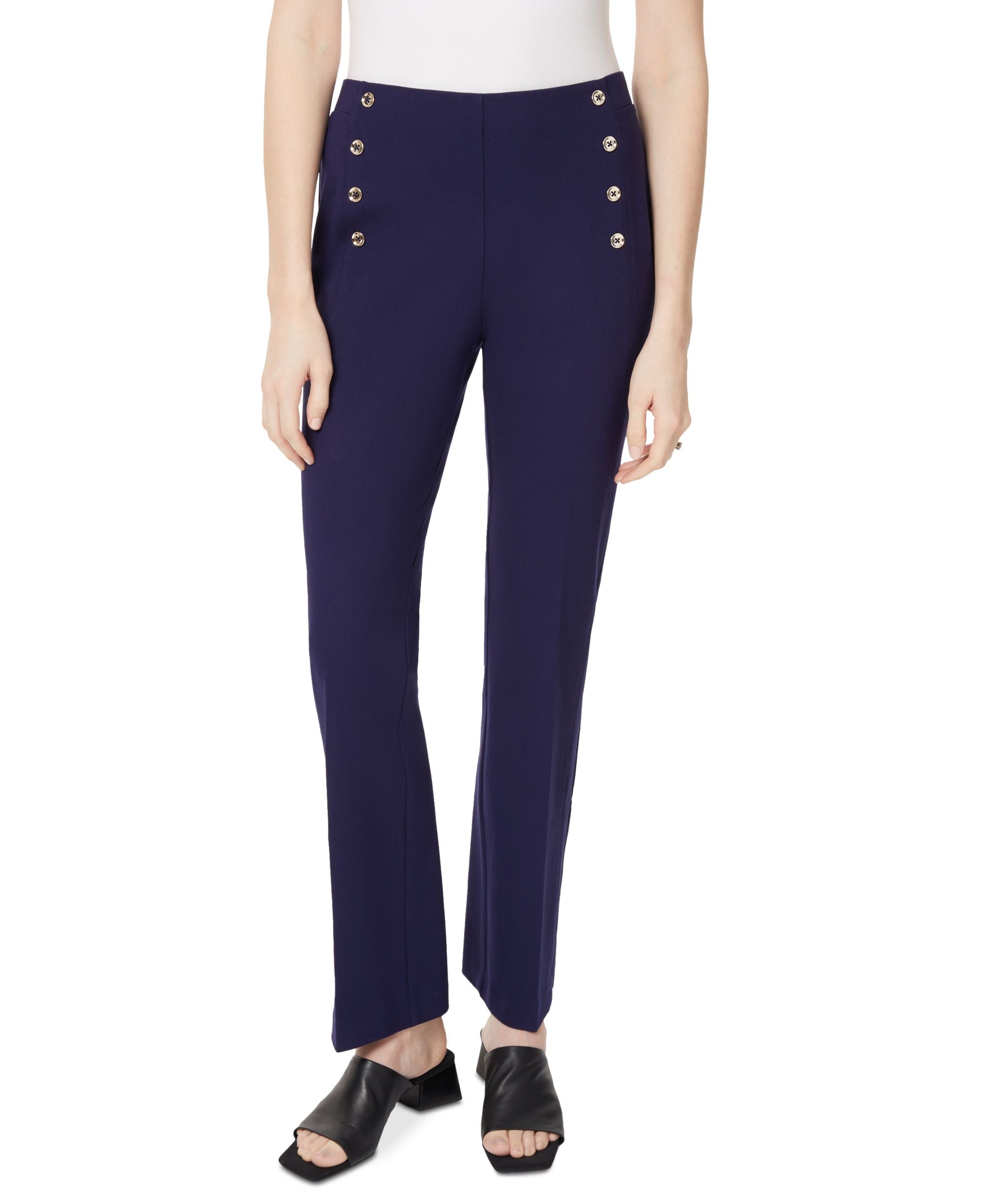 Women's High-Rise Bootcut Sailor Pants