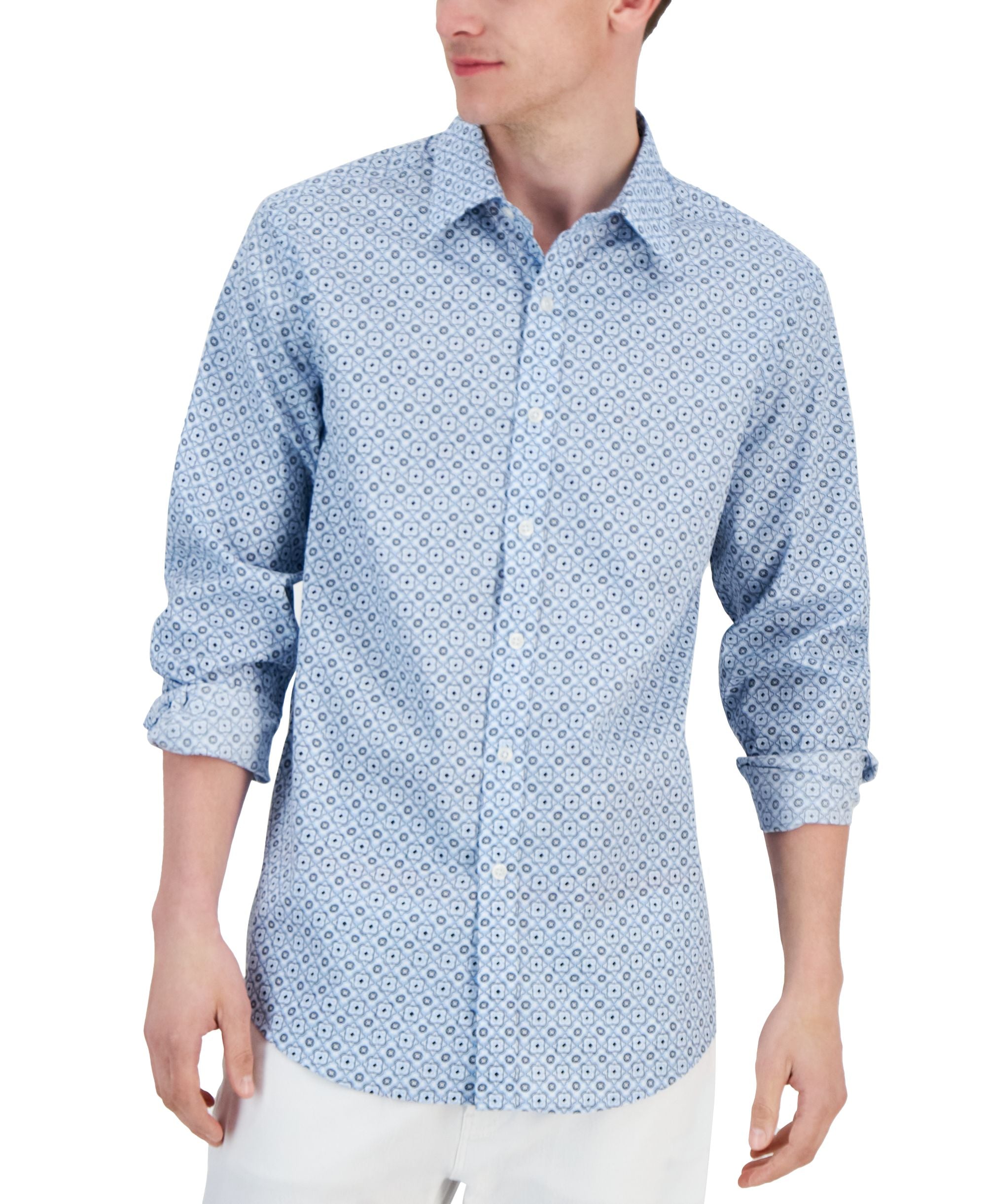 Men's Elevated Terolo Medallion Shirt
