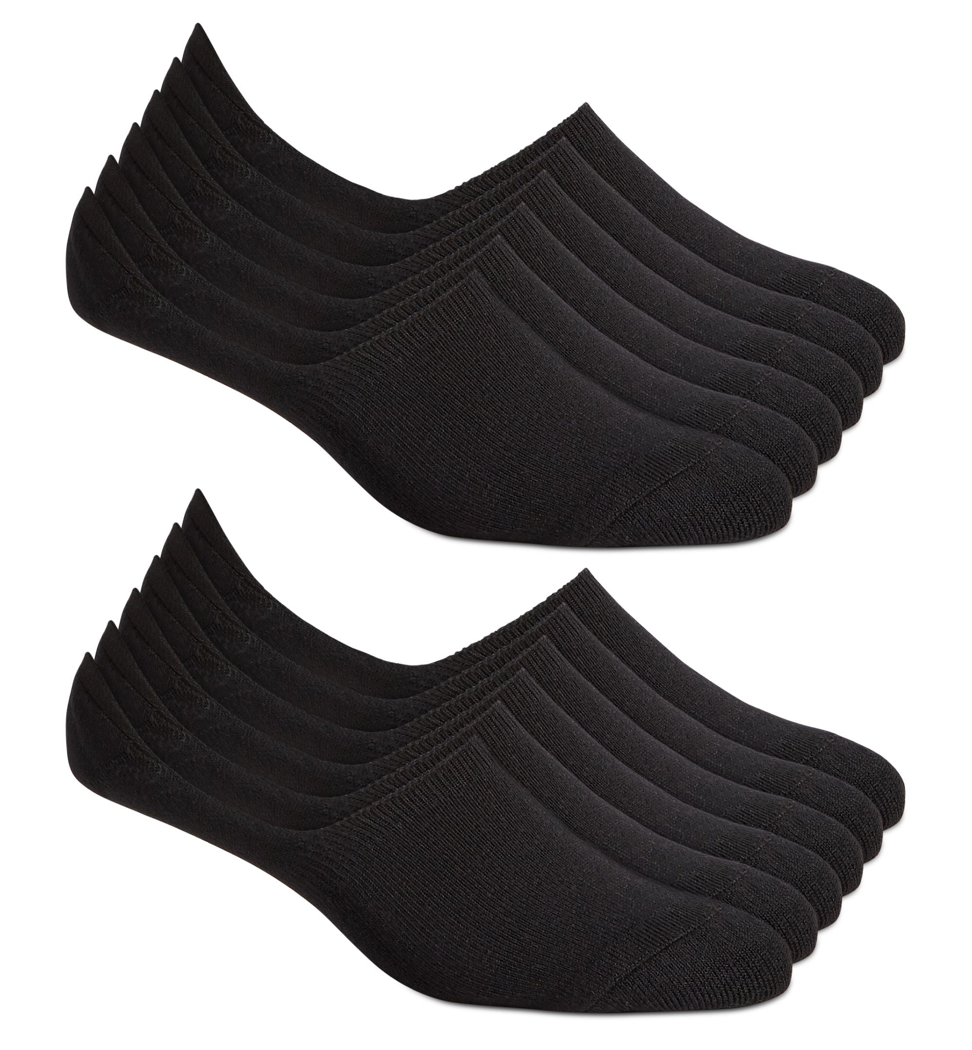 Men's No Show Socks, 12 pack