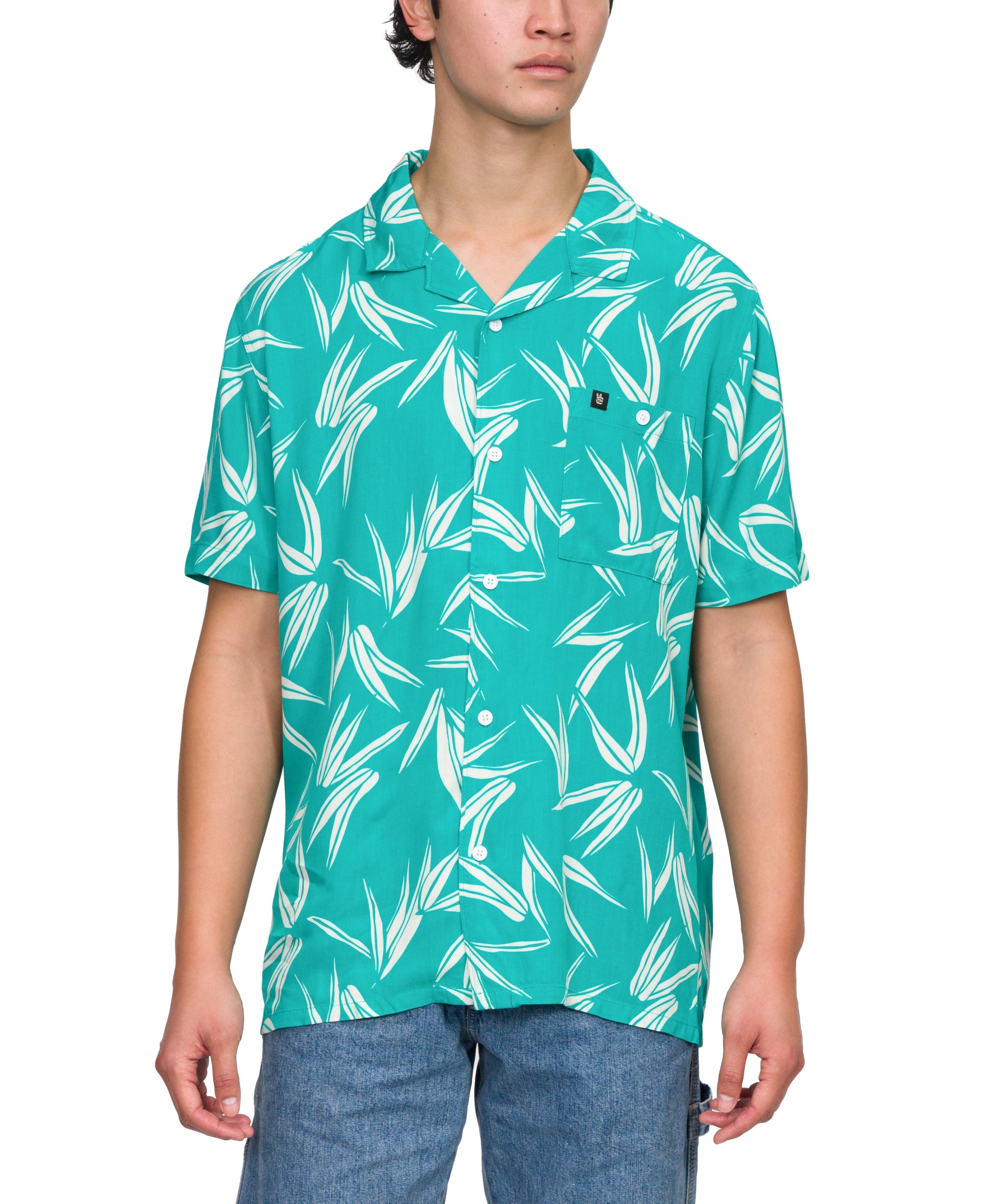 Men's Coal Short Sleeve Woven Shirt