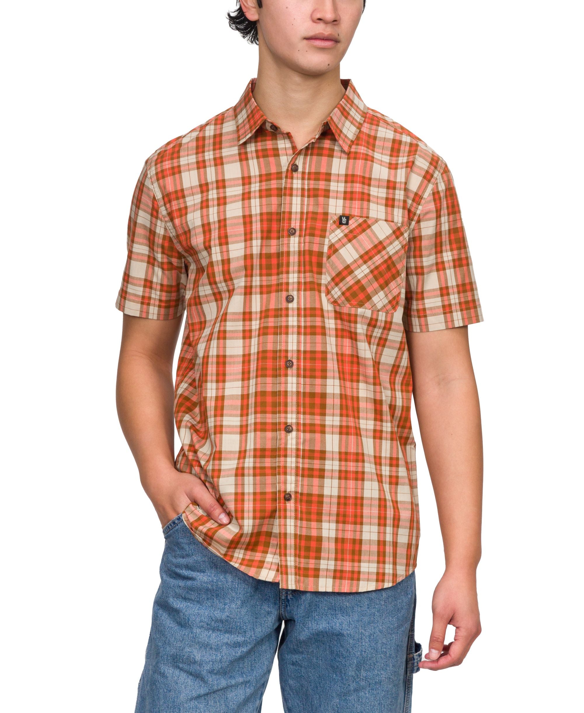 Men's Brighton Short Sleeve Woven Shirt