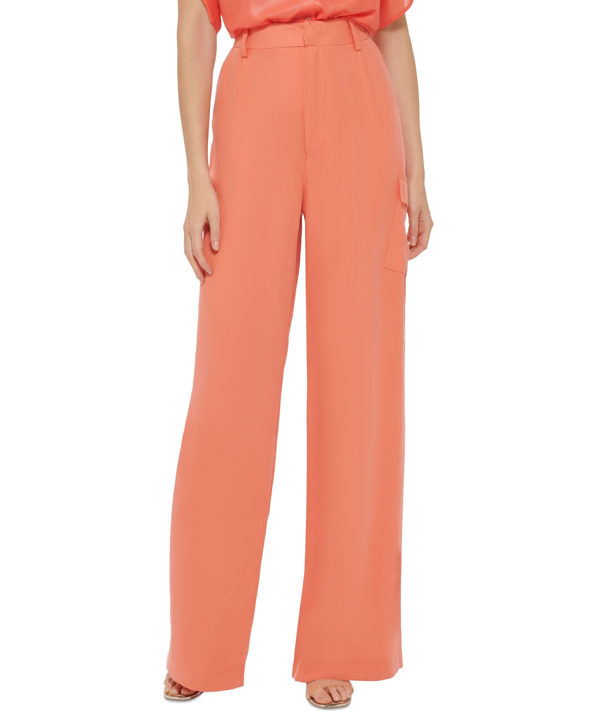 Women's High-Rise Wide-Leg Pants