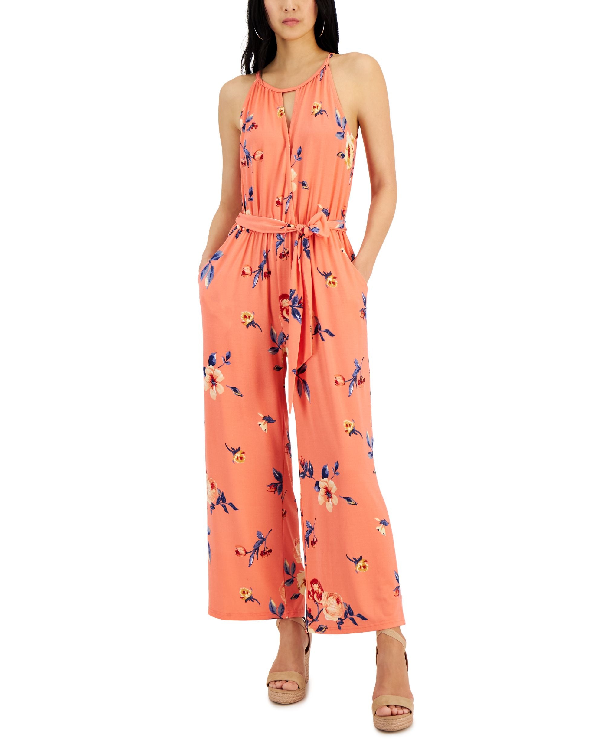 JPR Studio Printed Sleeveless Jumpsuit