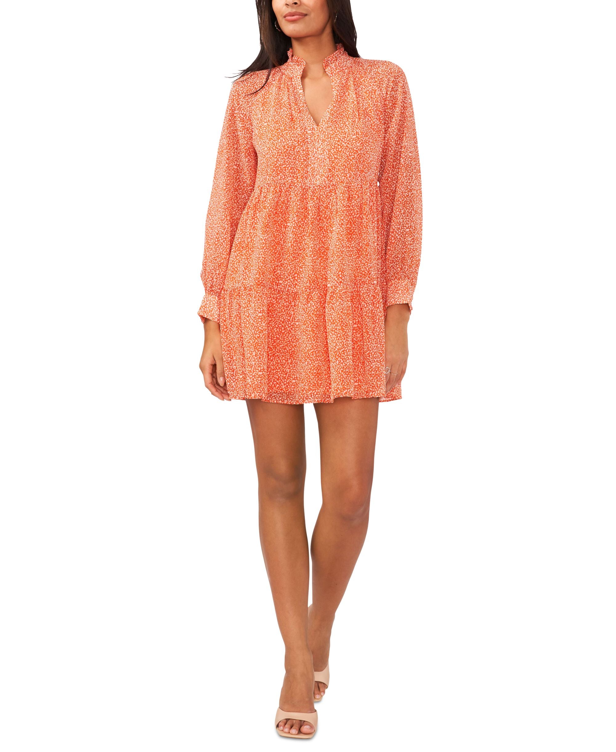 Sam Jess Baby Doll Tiered Dress