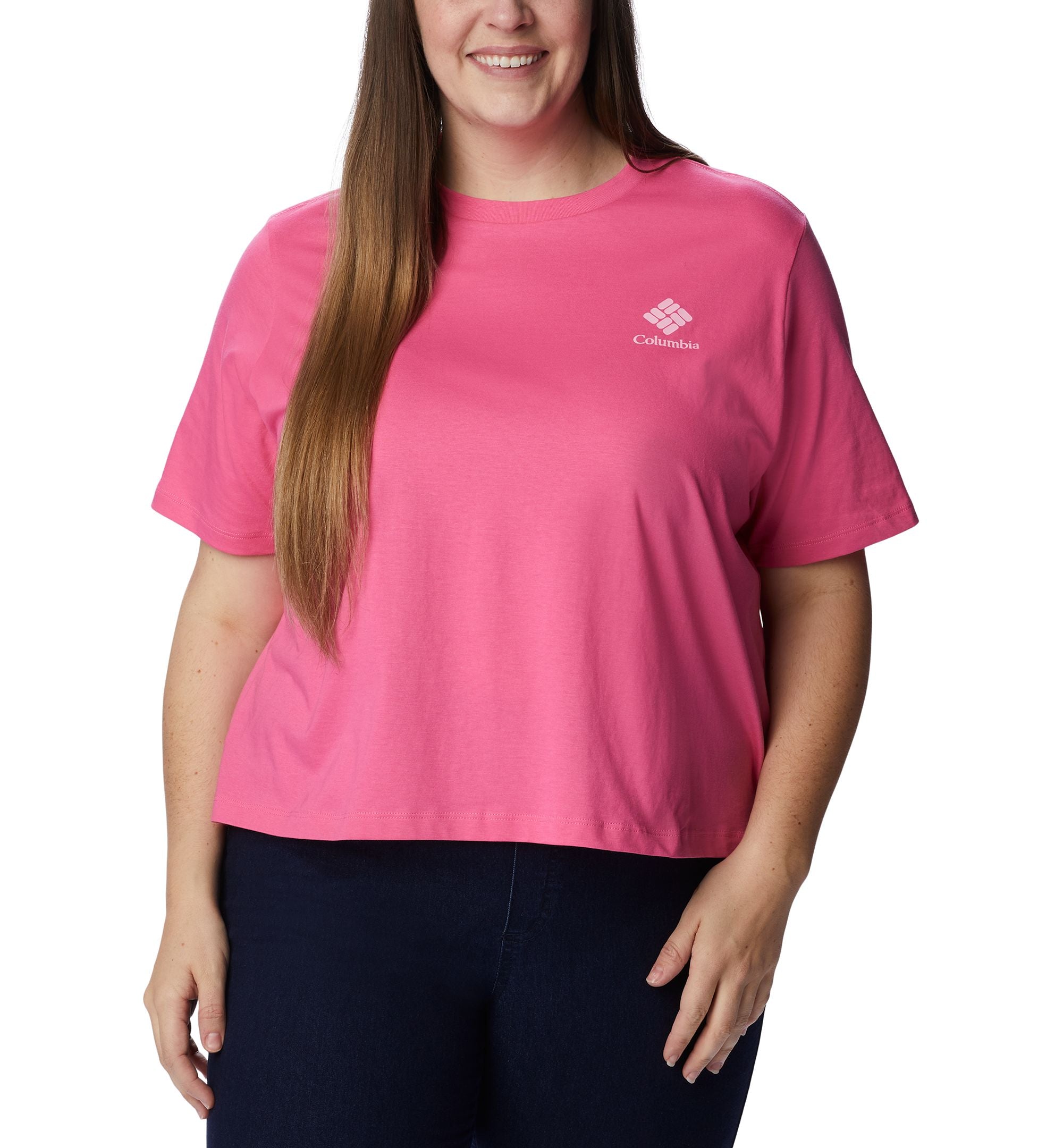 Women's Plus Size Cotton Graphic T-Shirt