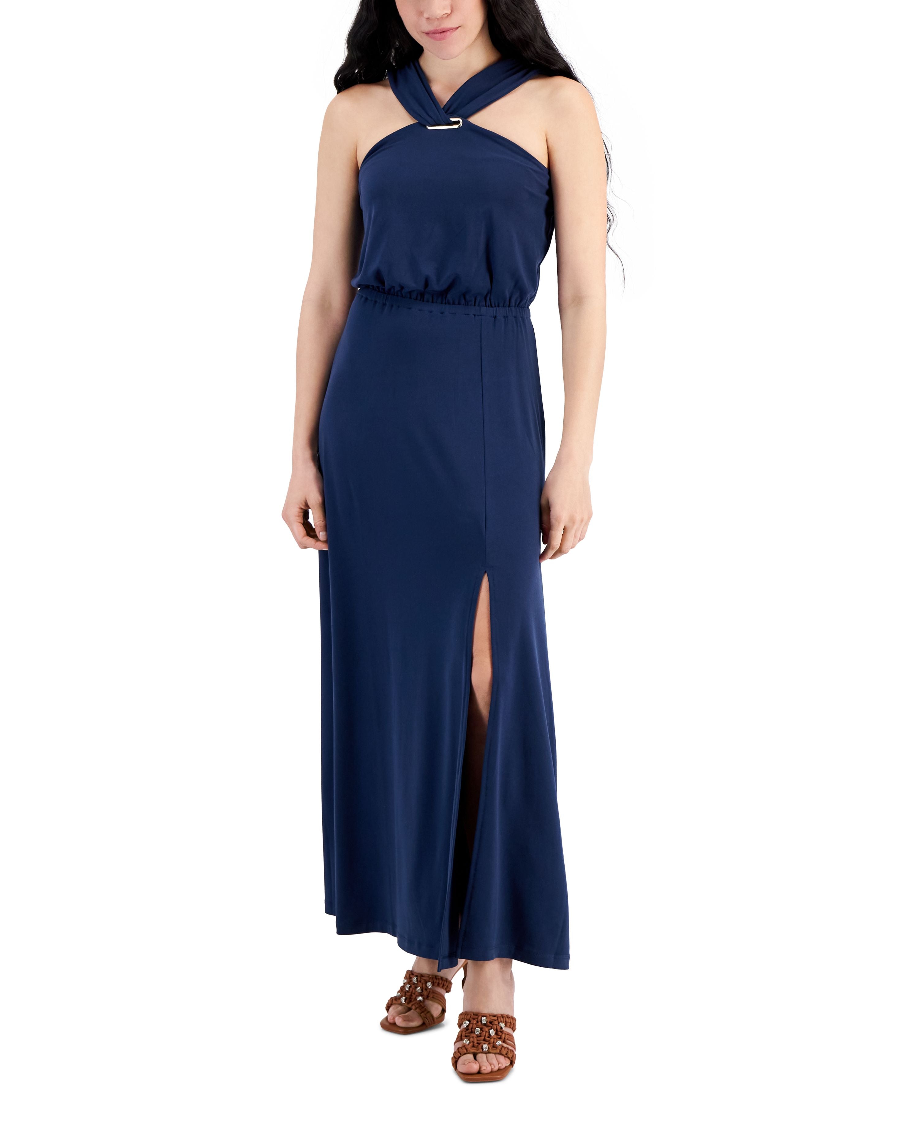 Petite Halter Maxi Dress