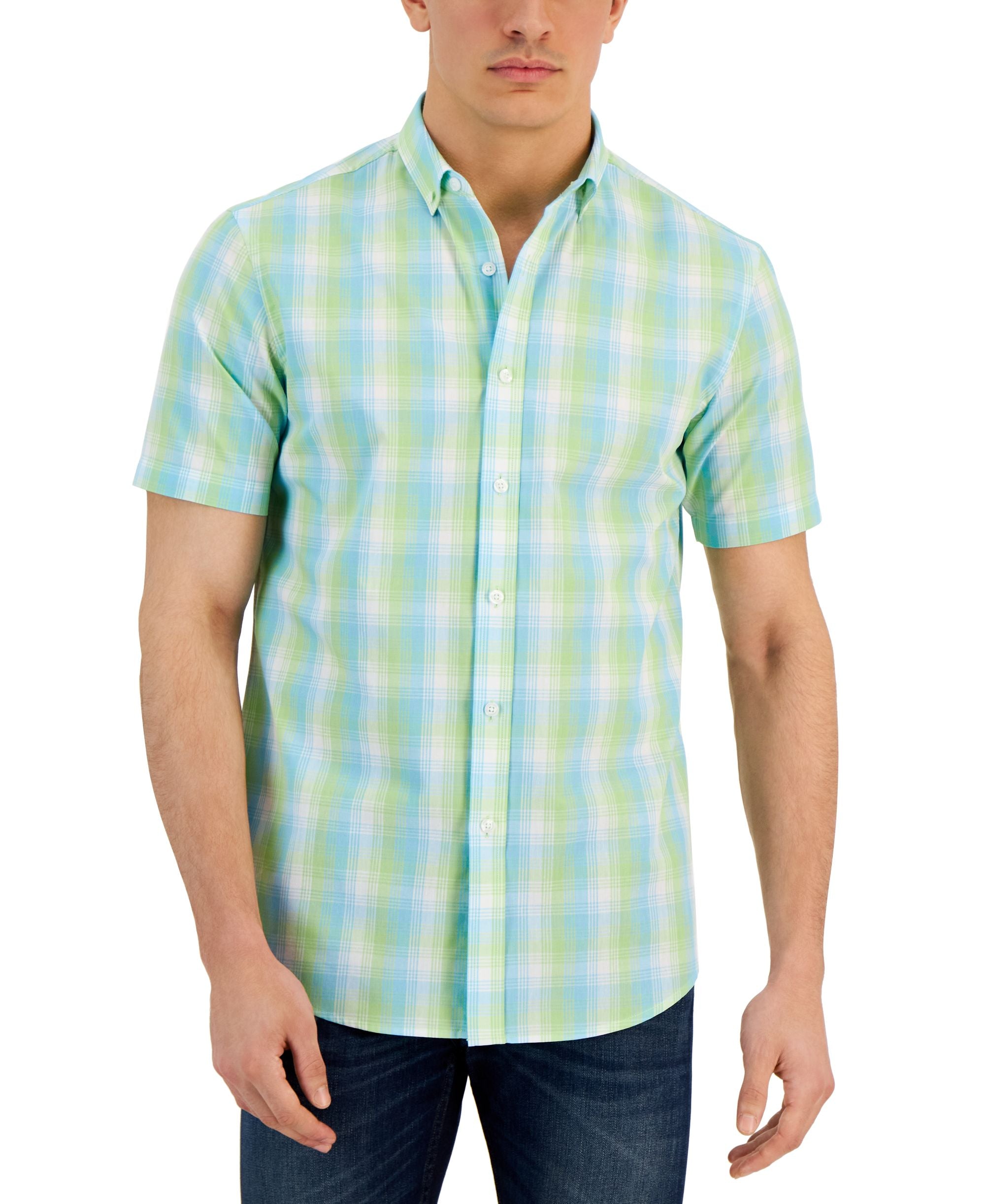 Men's Short Sleeve Printed Shirt