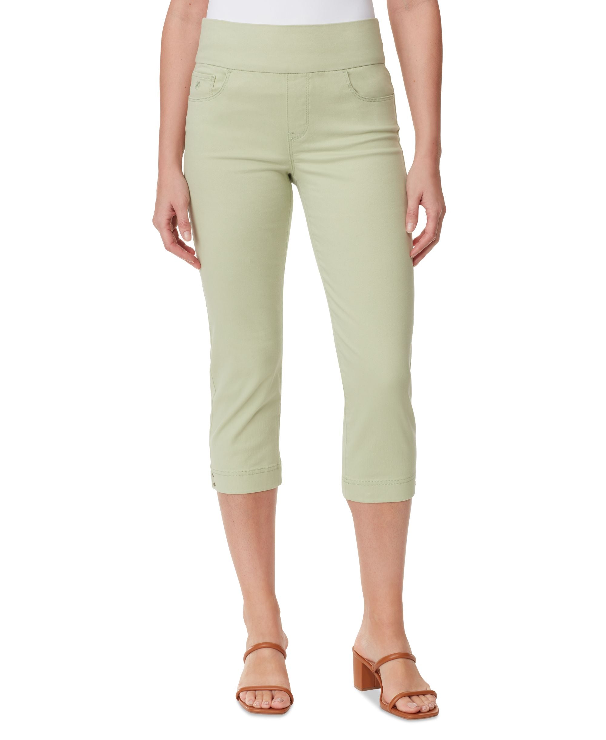 Amanda Pull-On Capri Jeans
