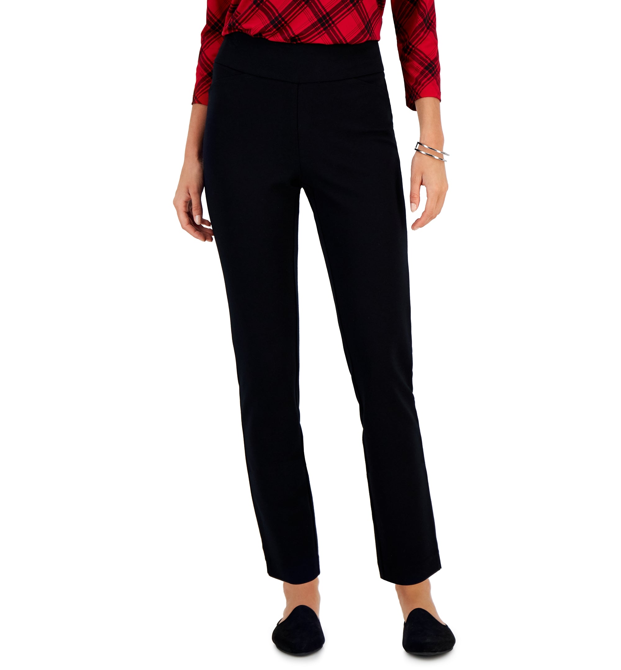 Charter Club Cambridge Petite Tummy Control Ponte Knit Pants