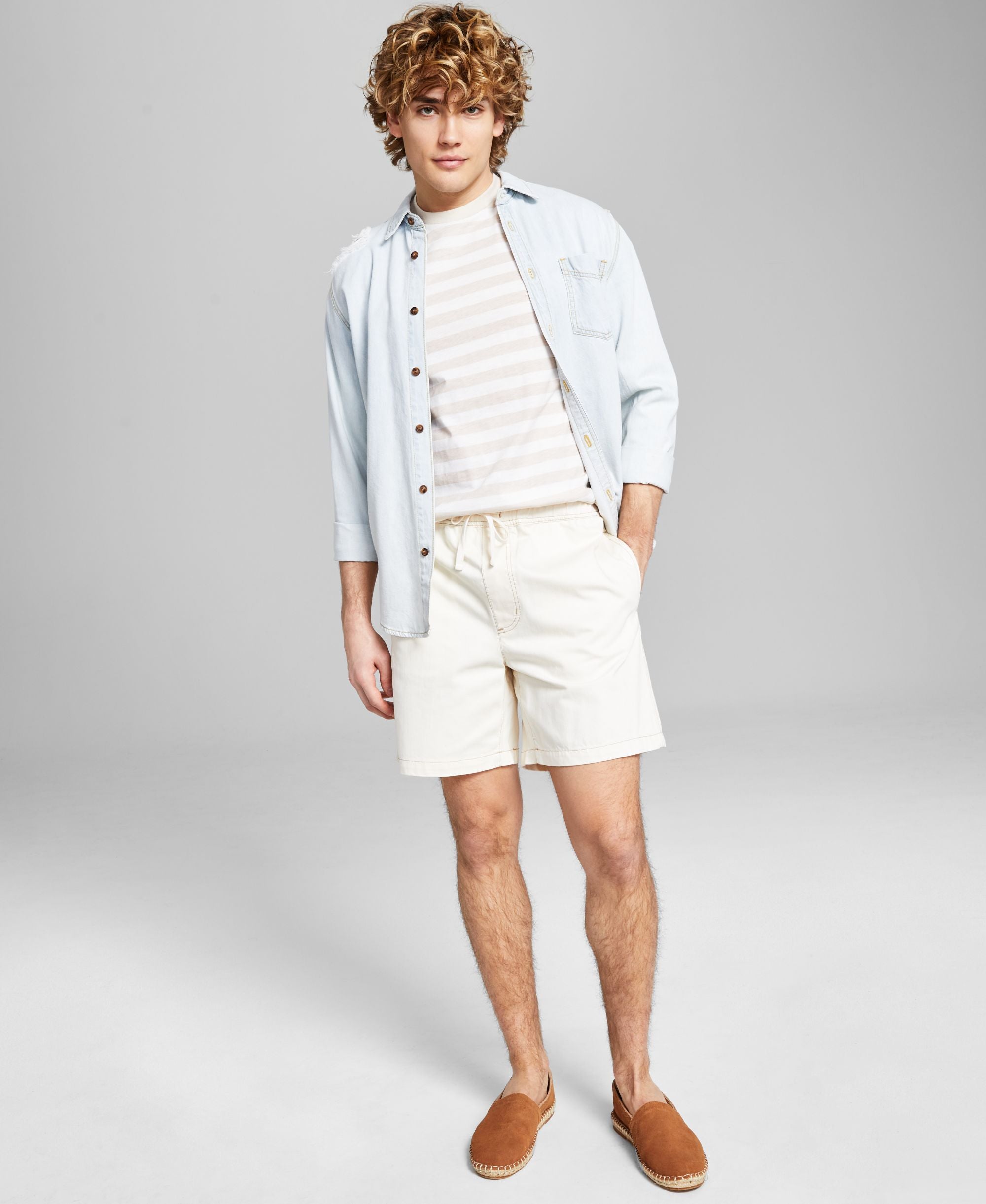 Men's Pull-On Drawstring Shorts