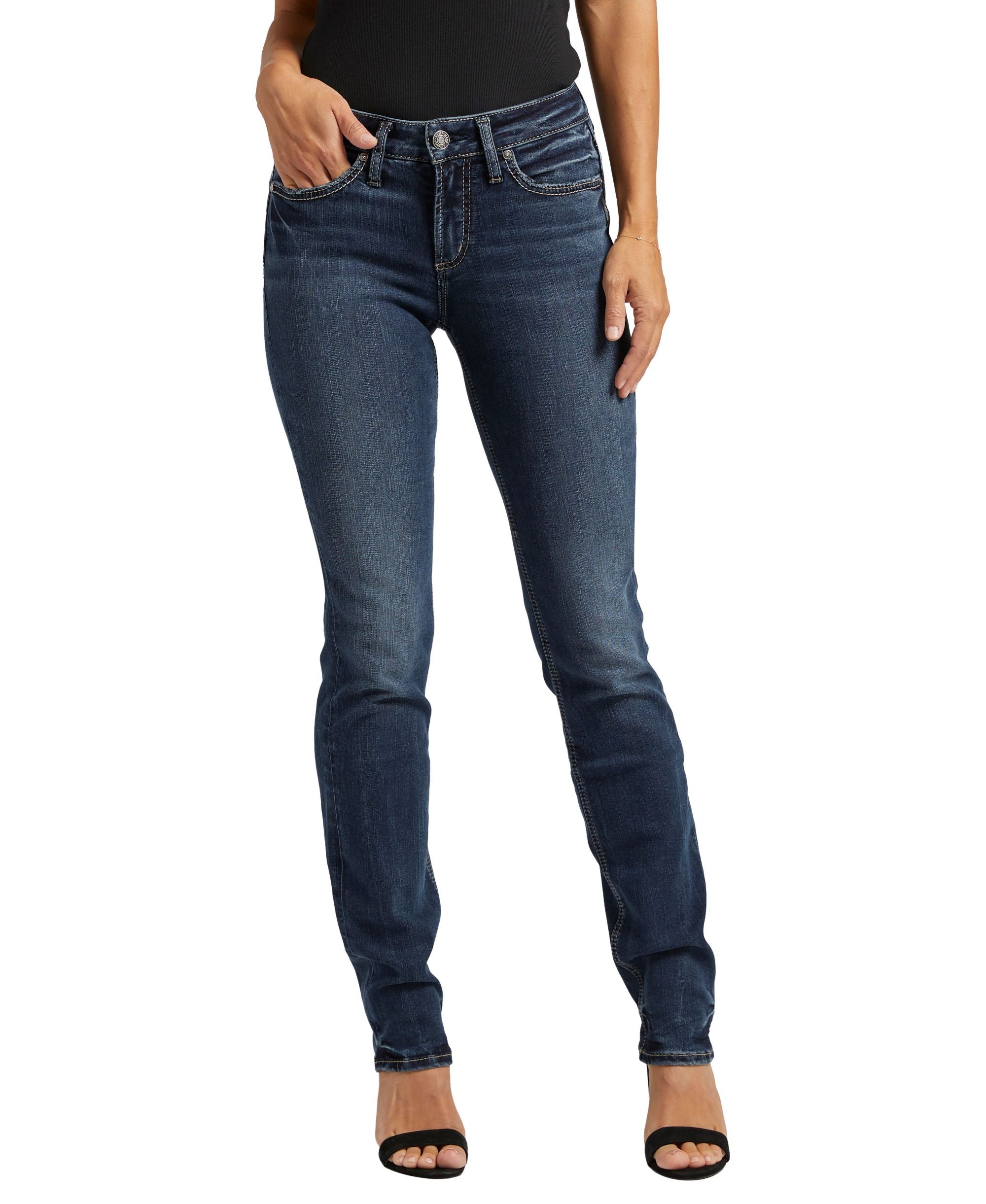 Silver Jeans Co. Suki Straight Leg Jeans