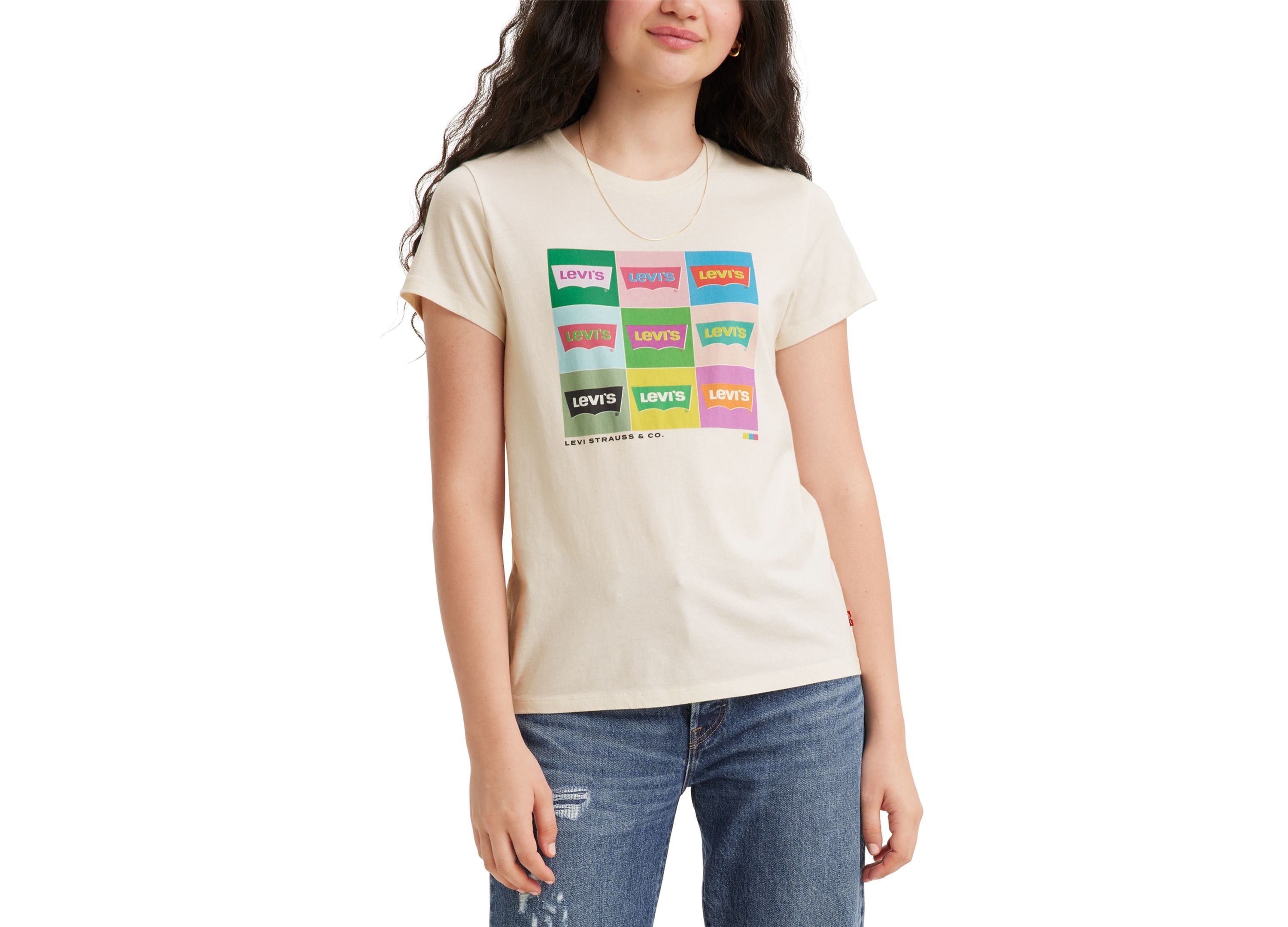 Women's Perfect Graphic Logo Cotton T-shirt