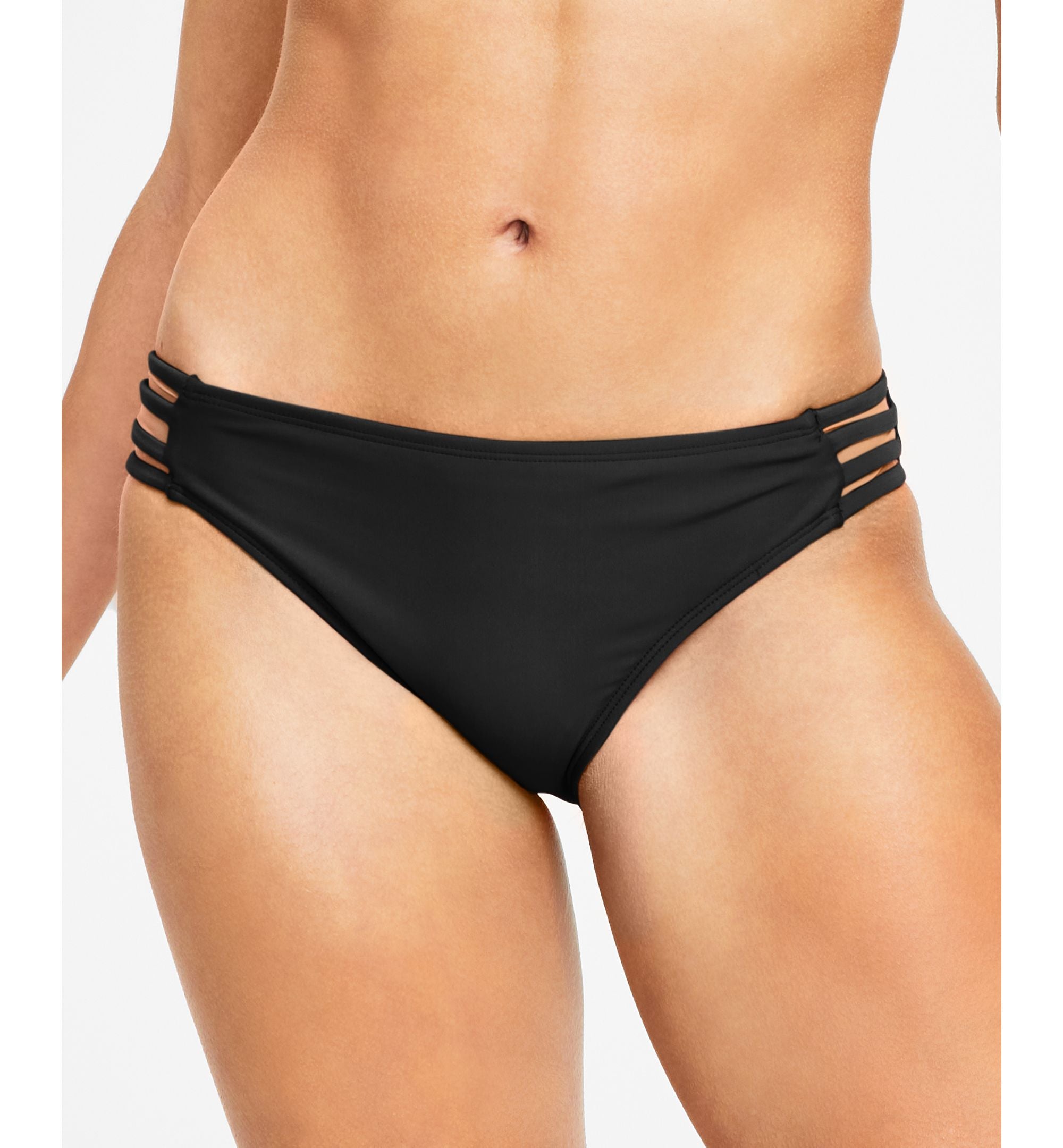 Juniors' Strappy Hipster Bikini Bottoms