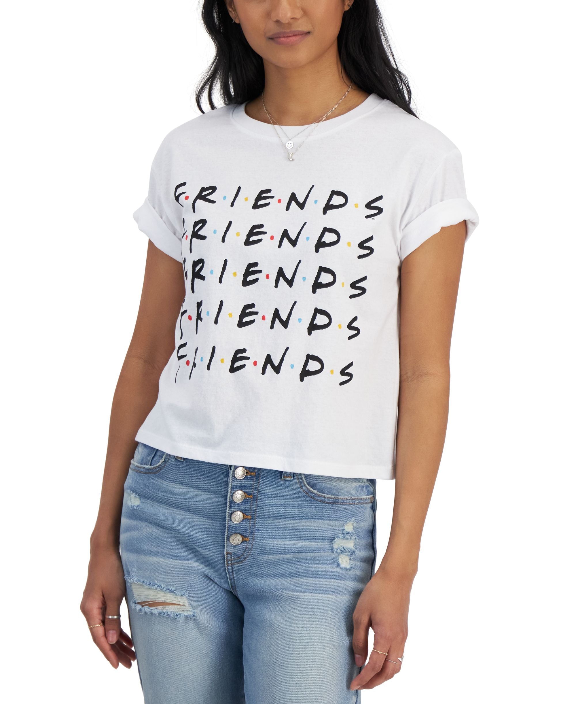 Juniors' Friends Graphic Crewneck T-Shirt