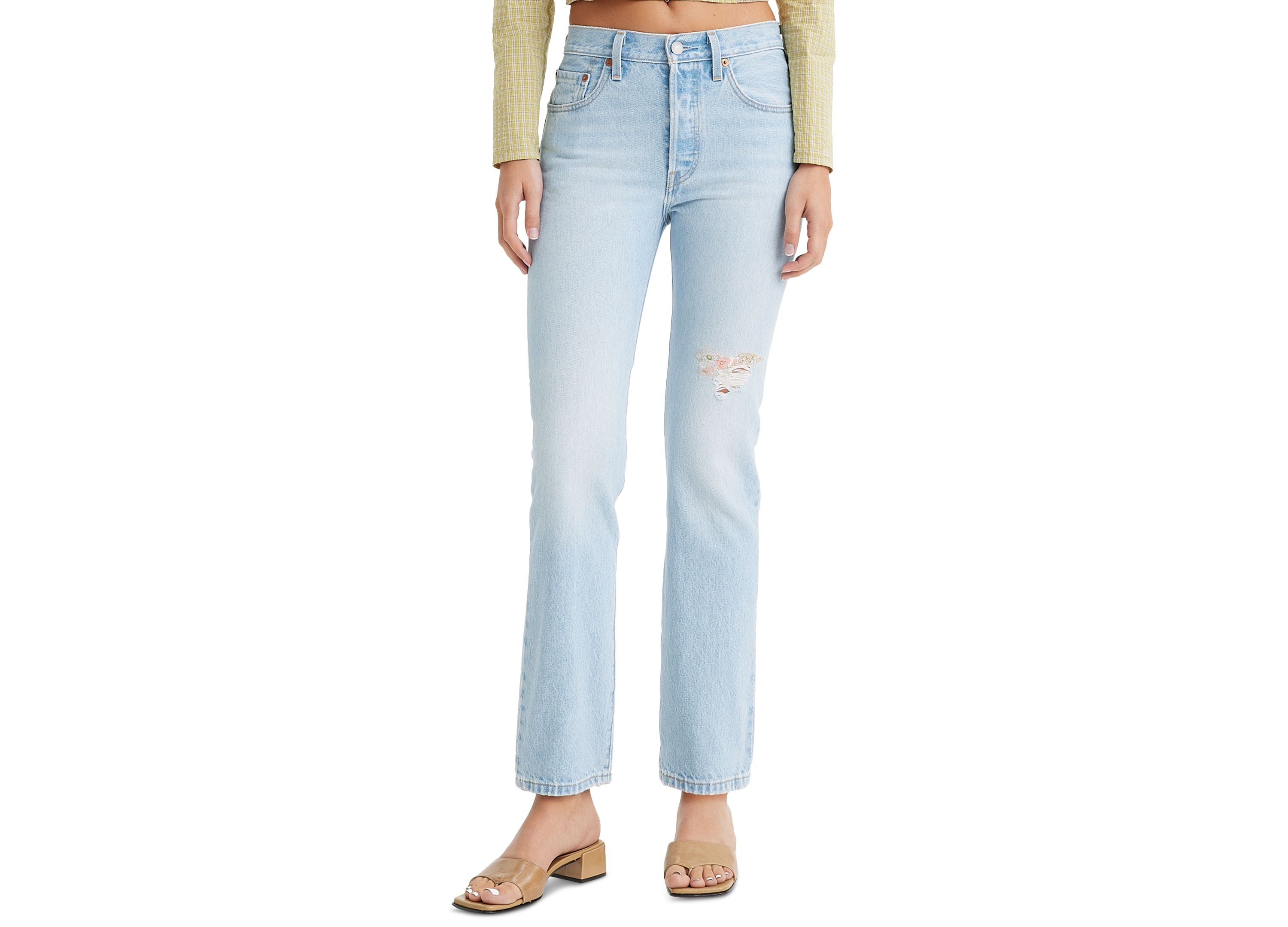 Women's 501 Original-Fit Straight-Leg Jeans