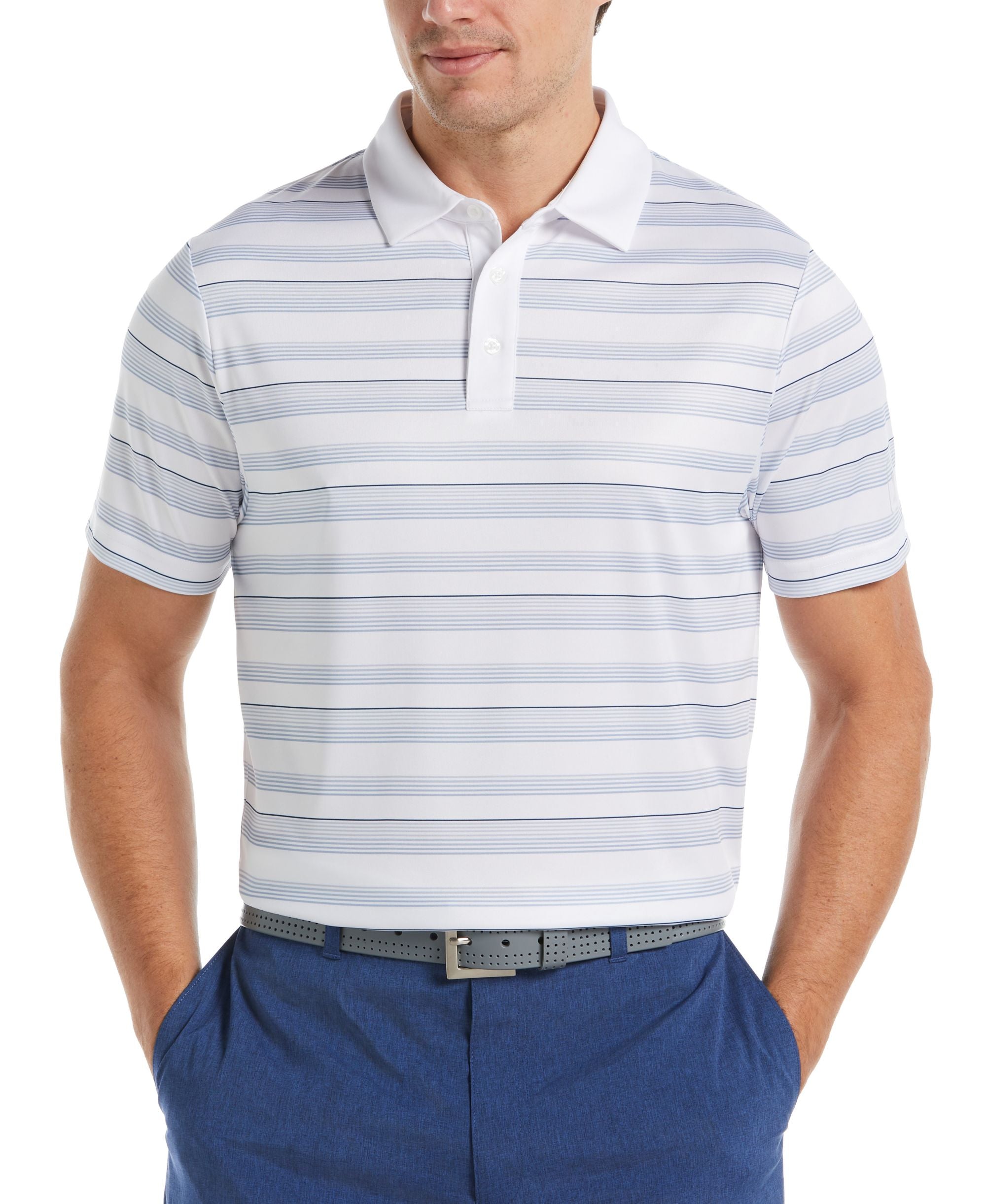 Men's Energy Stripe Polo Shirt