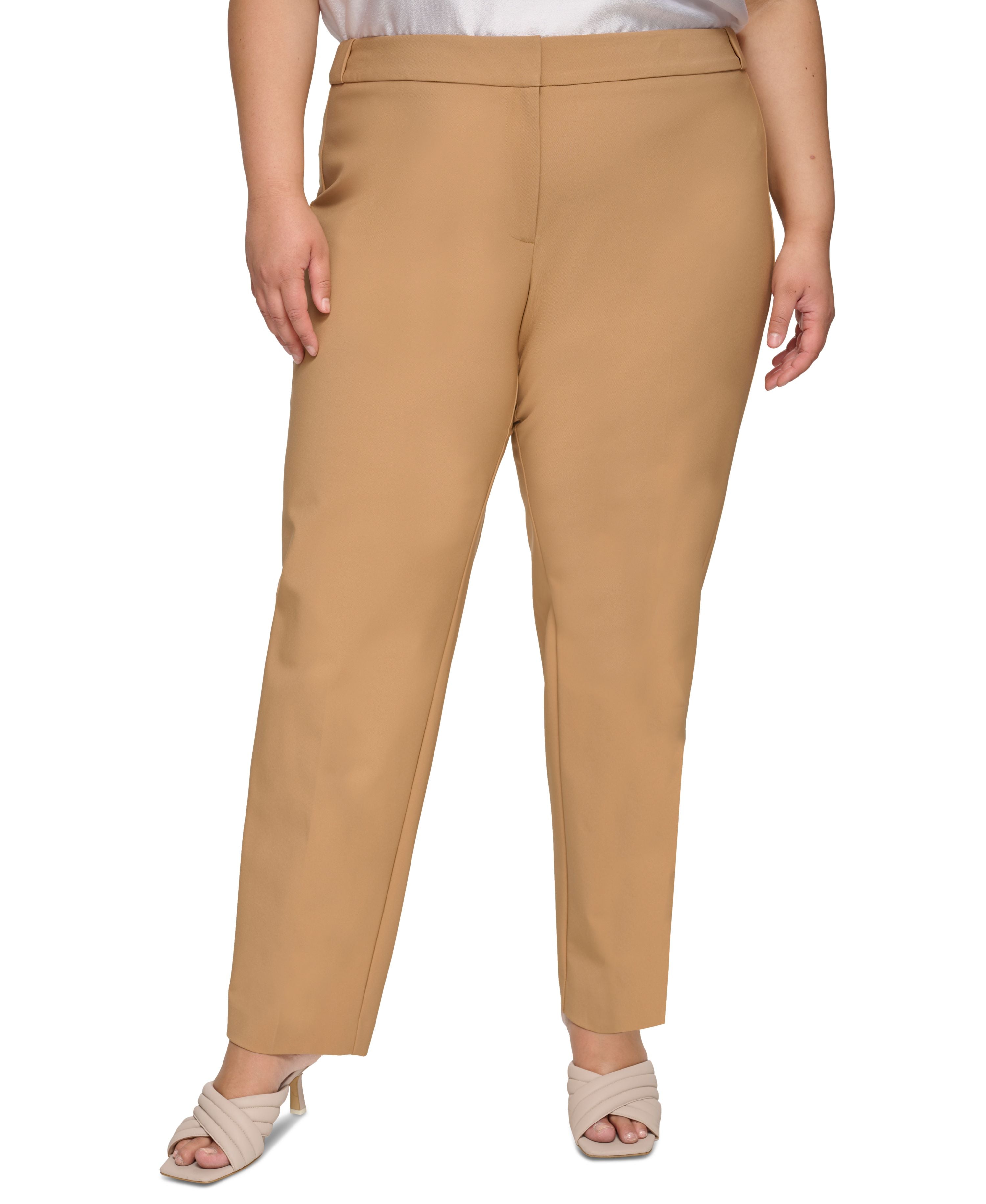Plus Size Infinite Stretch Slim Leg Pants