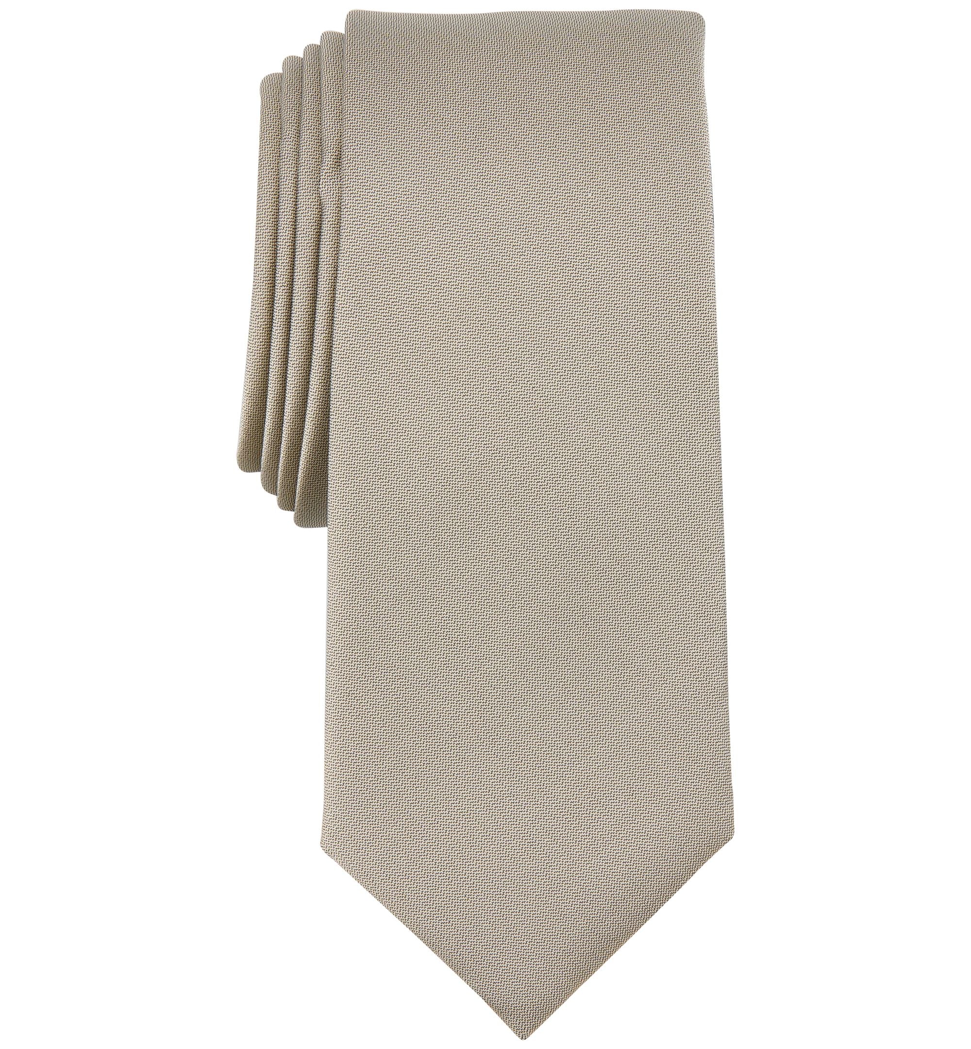 Men's Solid Texture Slim Tie
