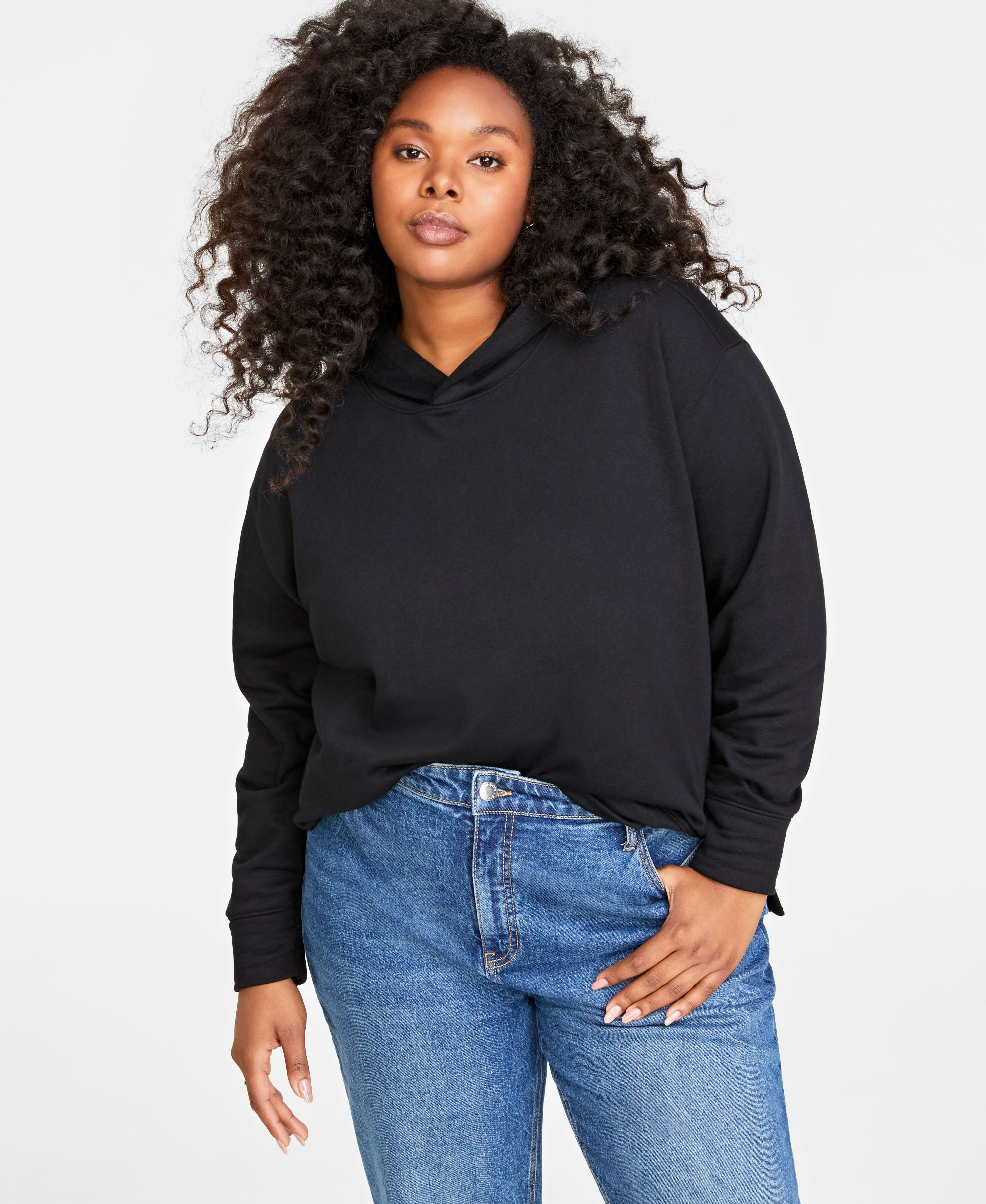 Plus Size Pullover Hoodie