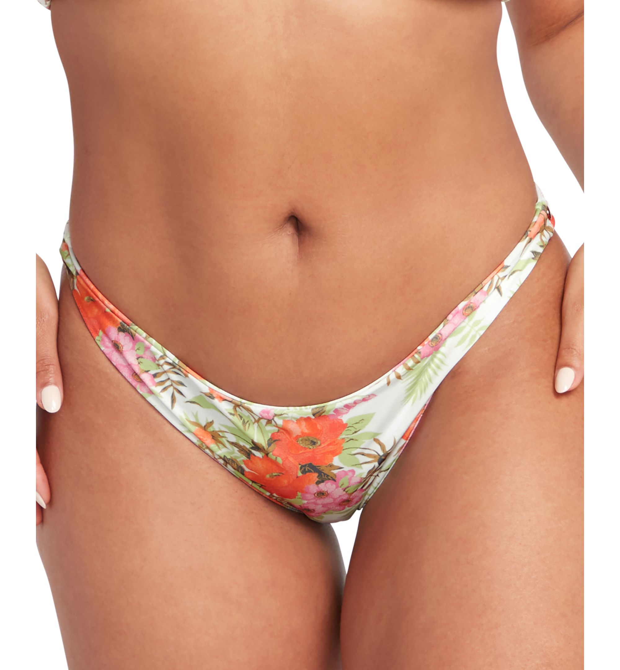 Juniors' Desert Blooms Skimpy Bikini Bottom