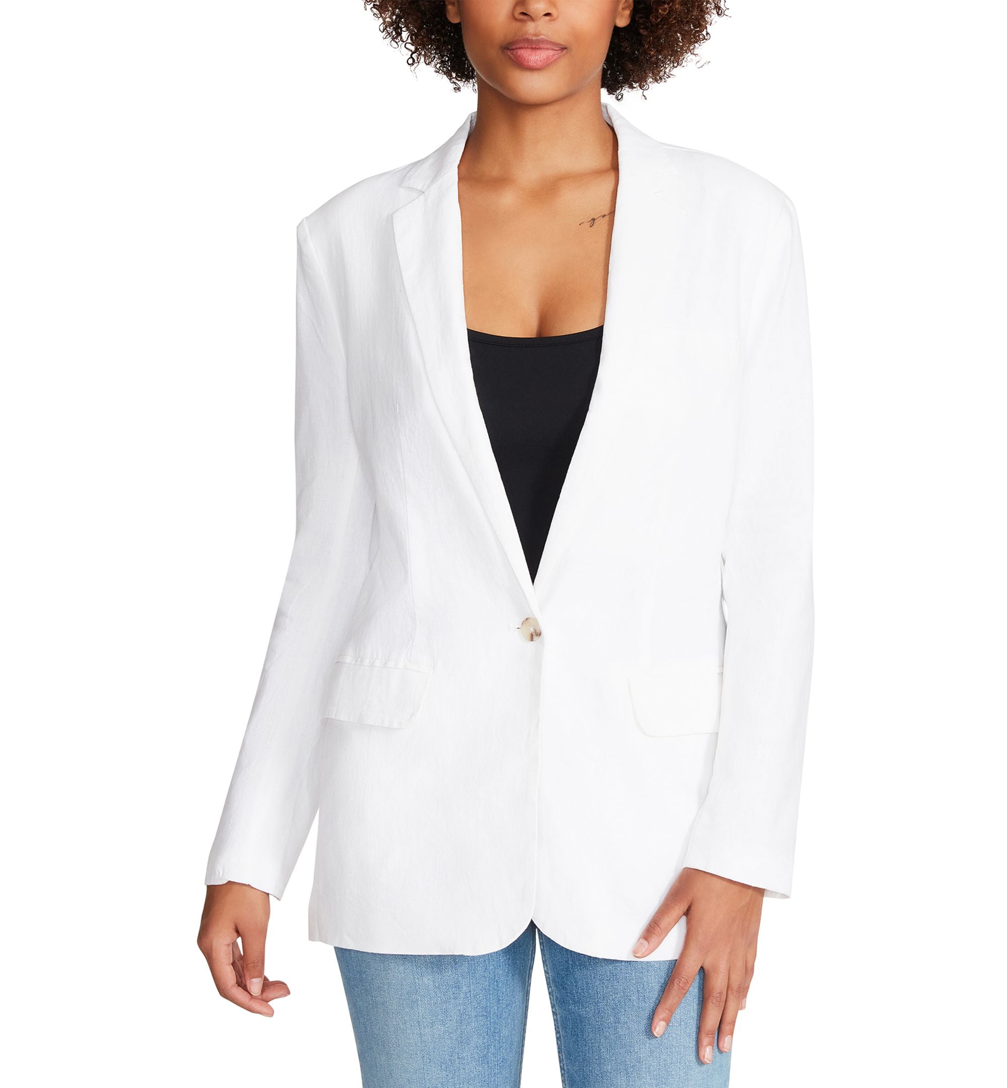 Women's Linen On The Edge Blazer