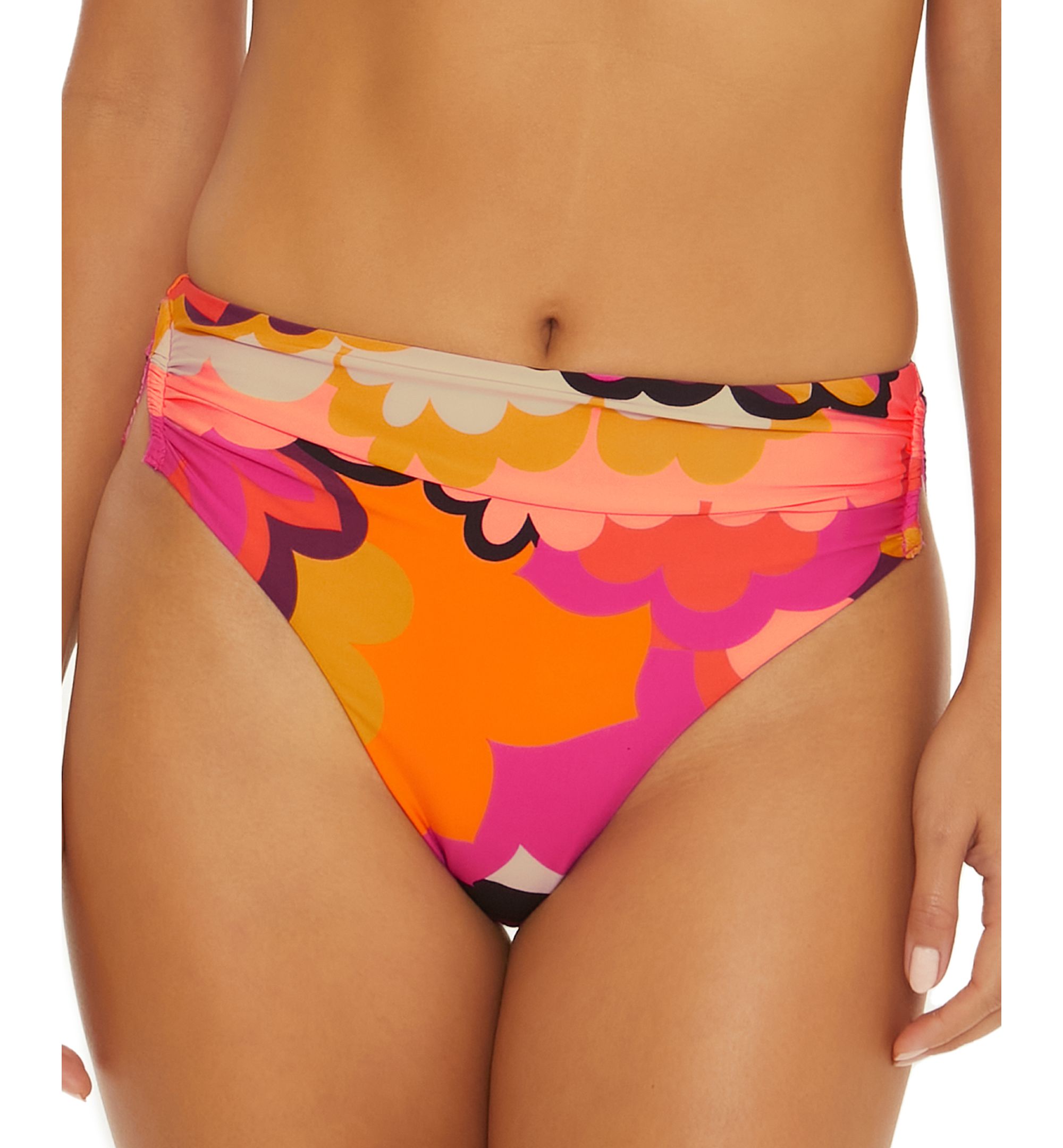 Women's Fan Faire U-Wire High-Waist Bikini Bottoms