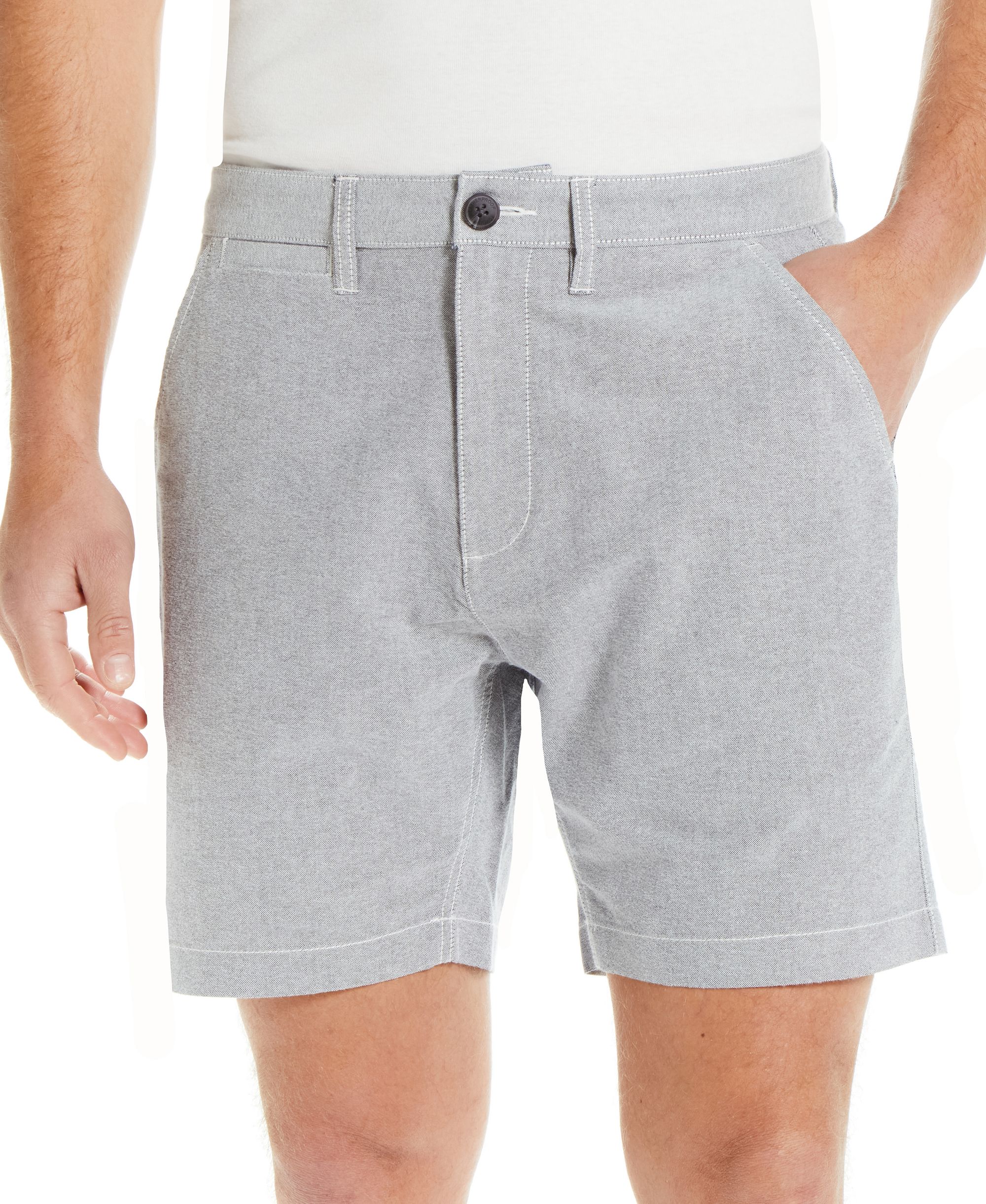 Men's 7" Inseam Cotton Oxford Shorts
