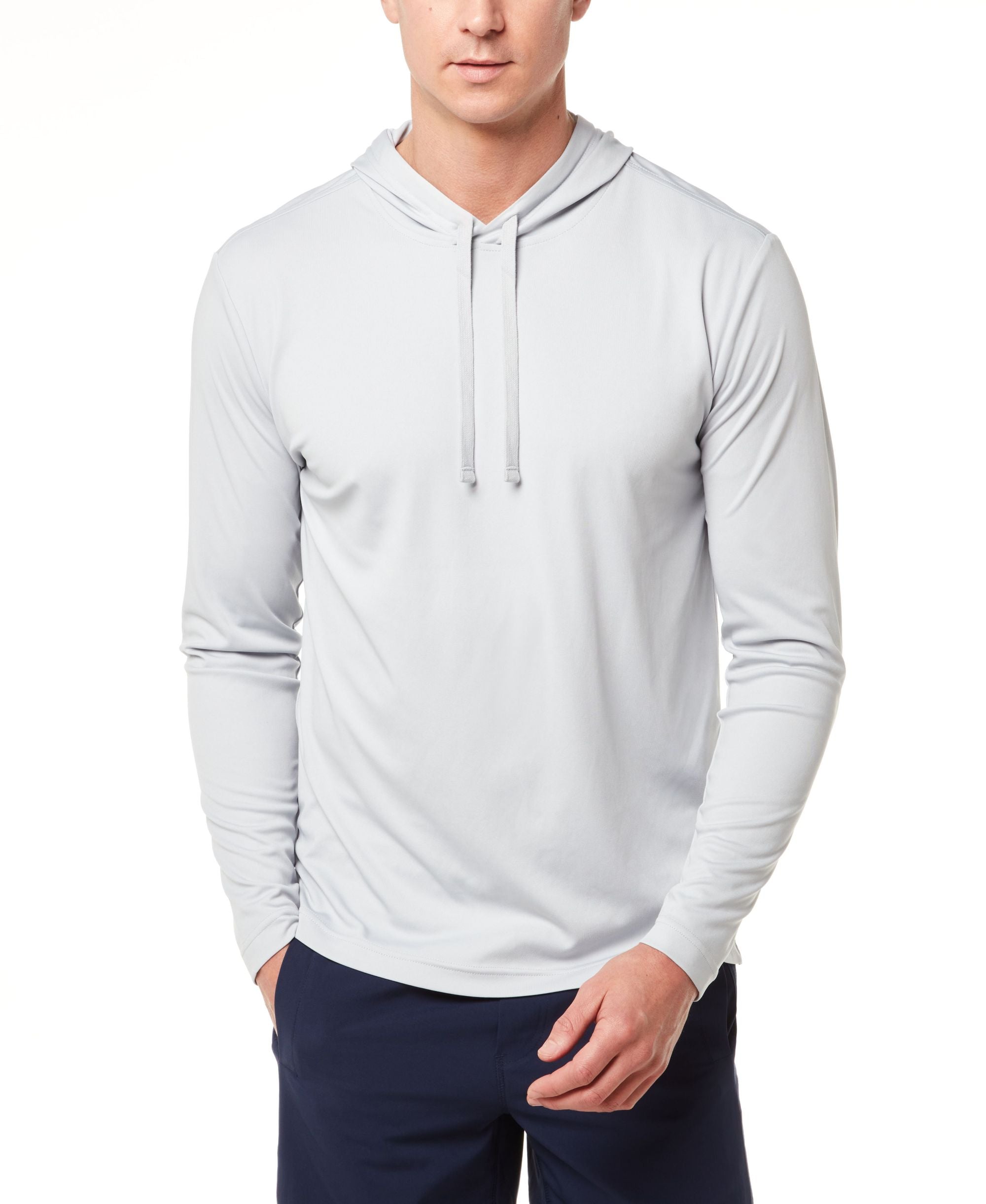 Men's Long Sleeve Hooded Sun Shirt