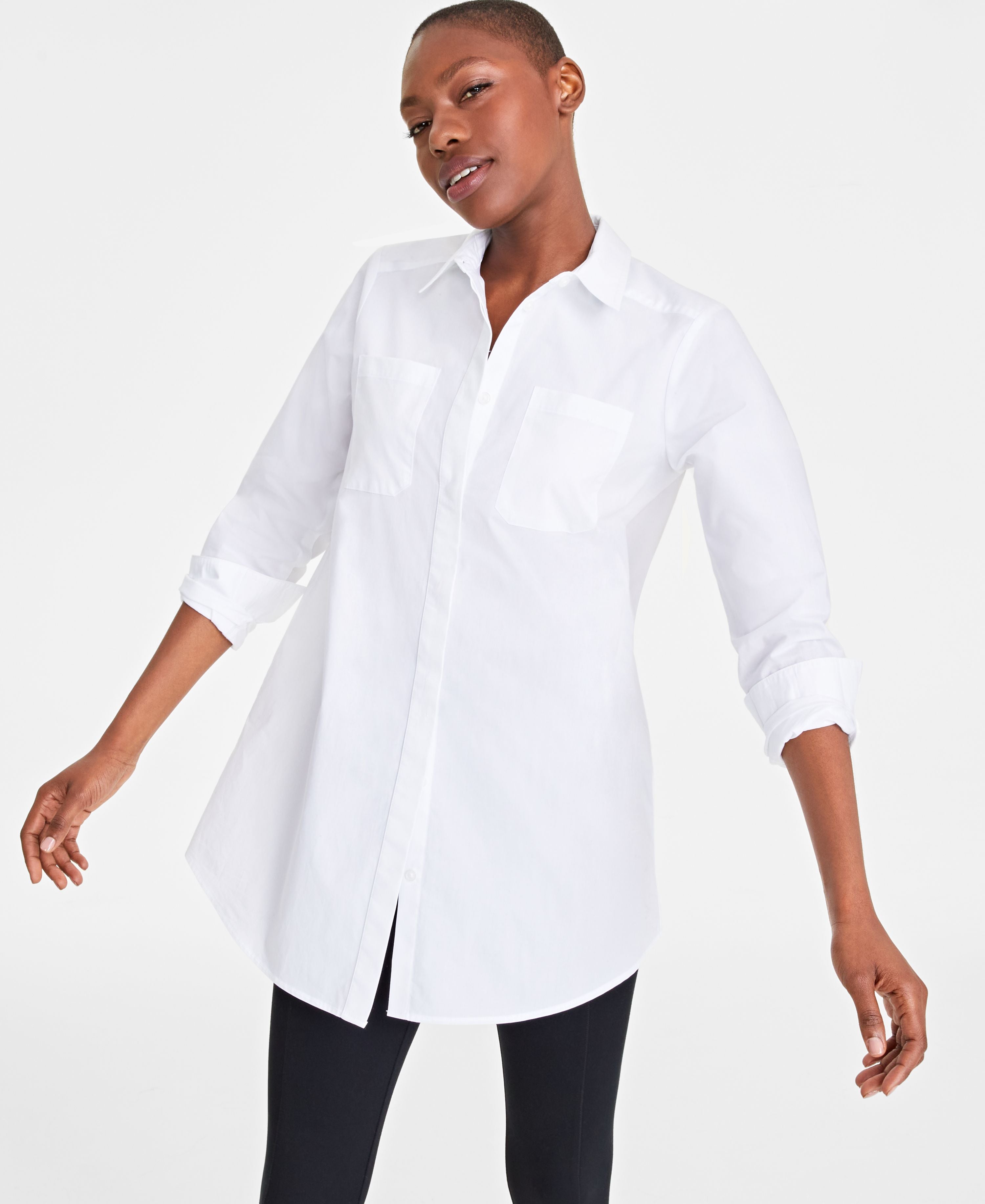 Women's Cotton Tunic Shirt