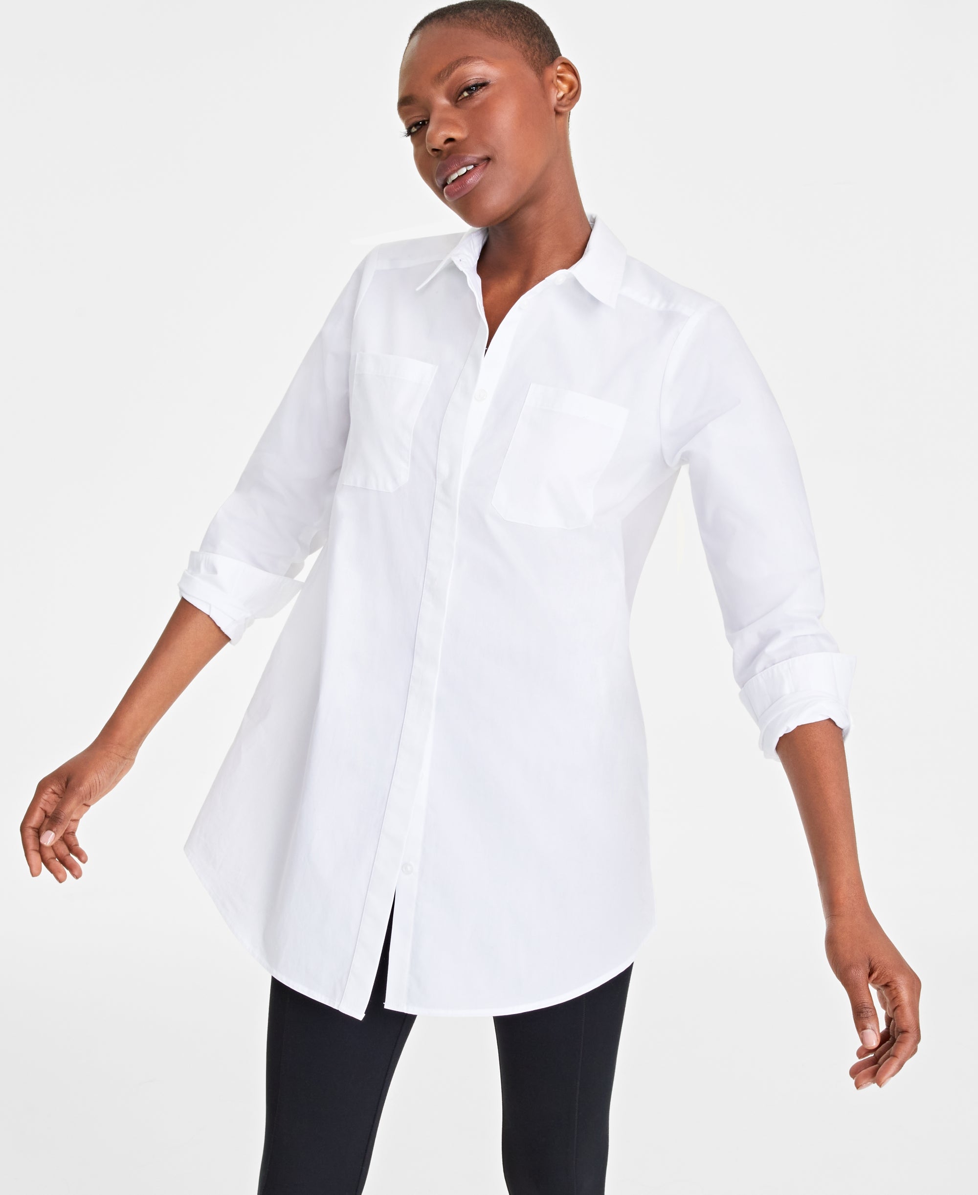 Women's Cotton Tunic Shirt