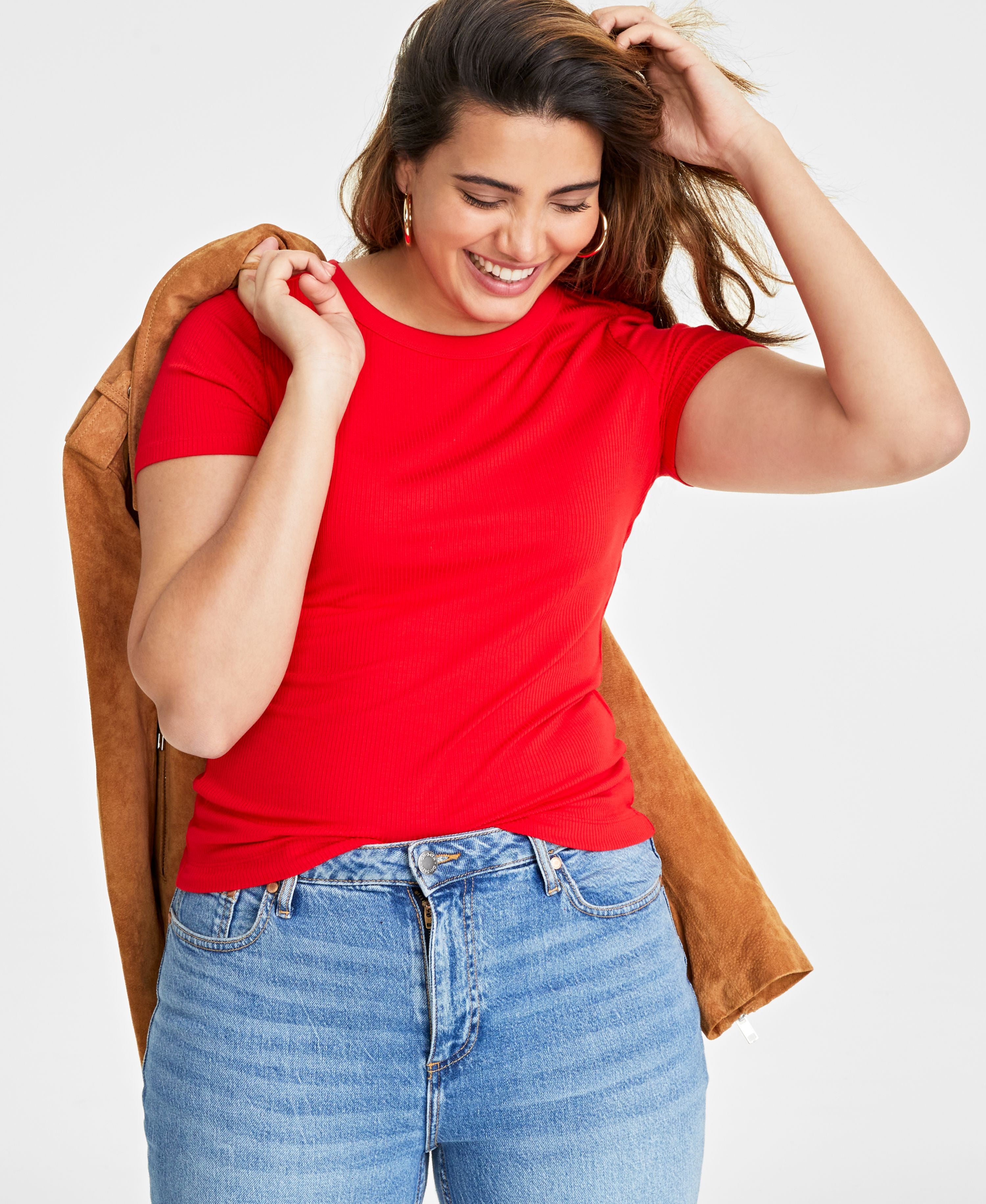 Women�s Ribbed T-Shirt