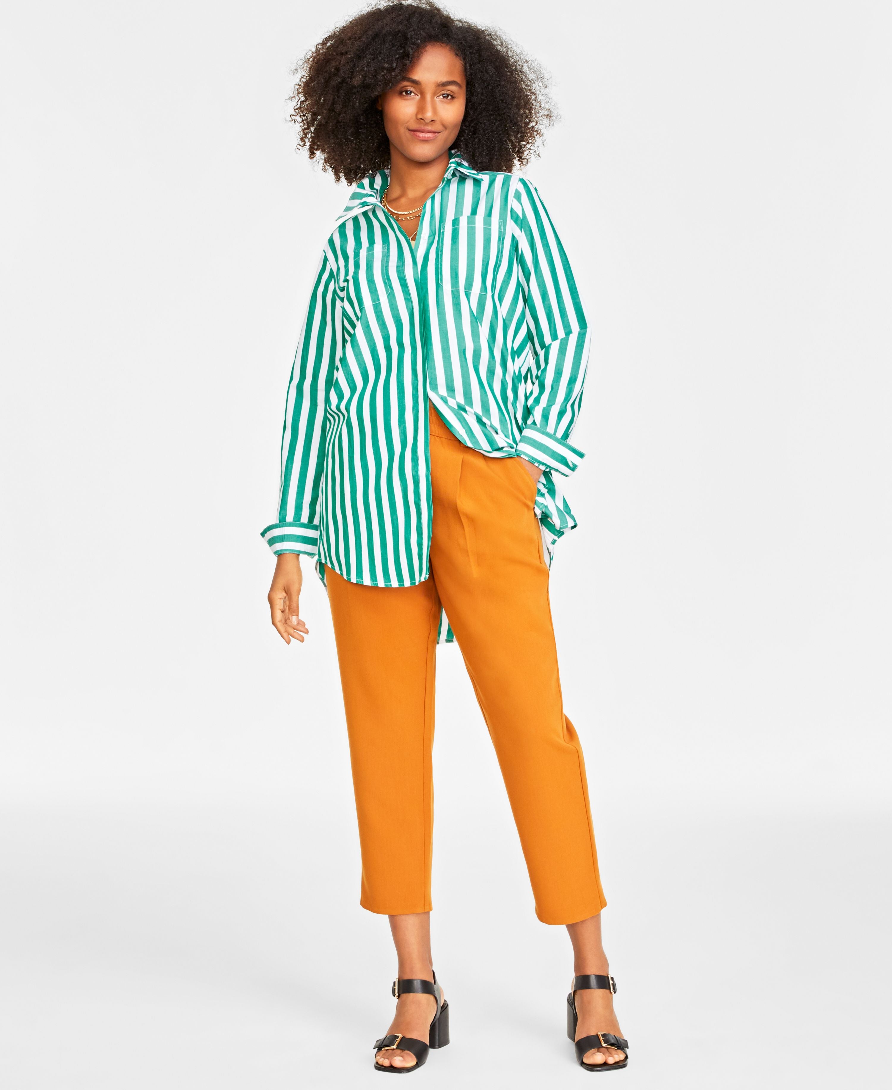 Women's Cotton Tunic Shirt