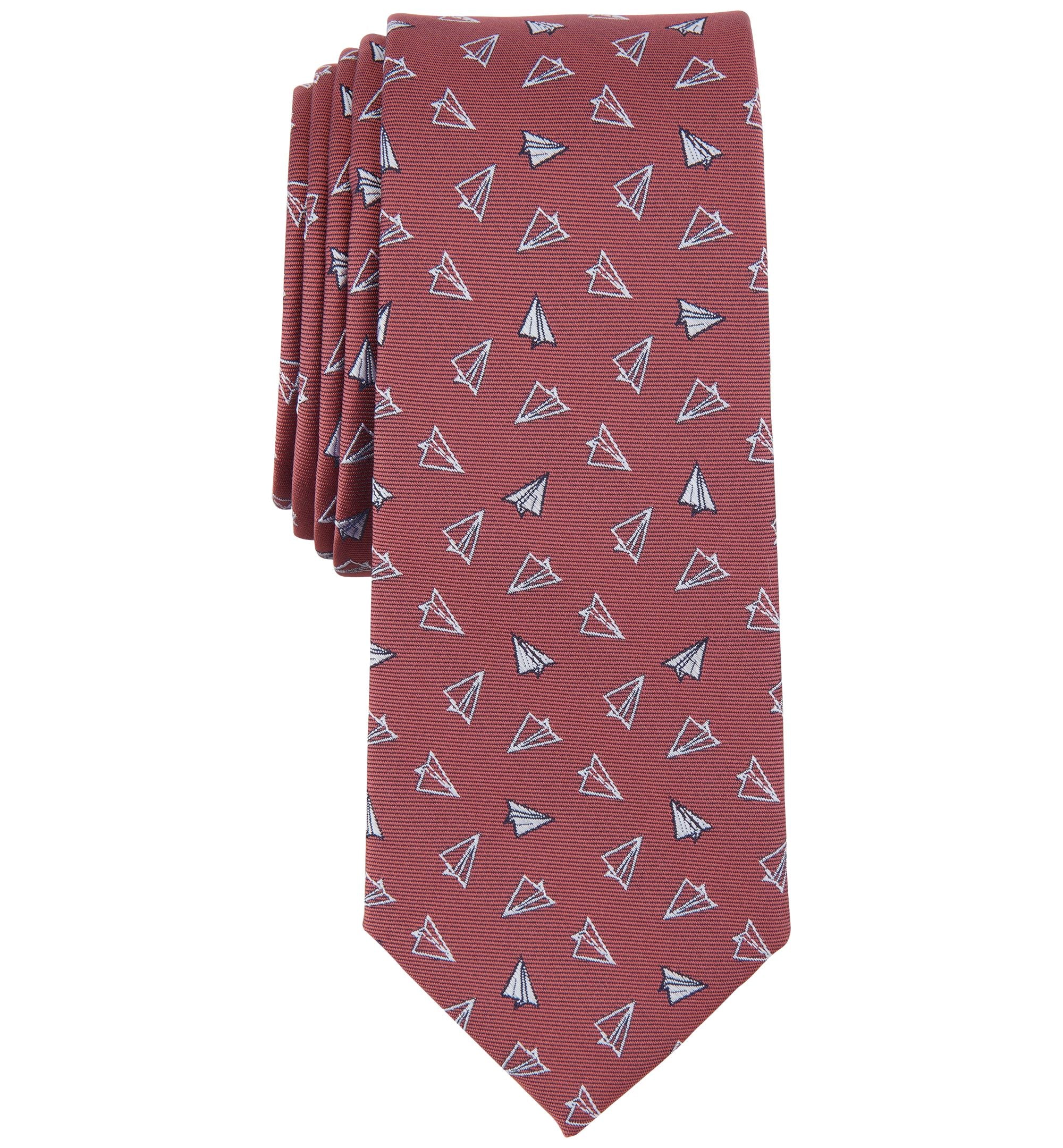 Men's Paper Planes Graphic Tie