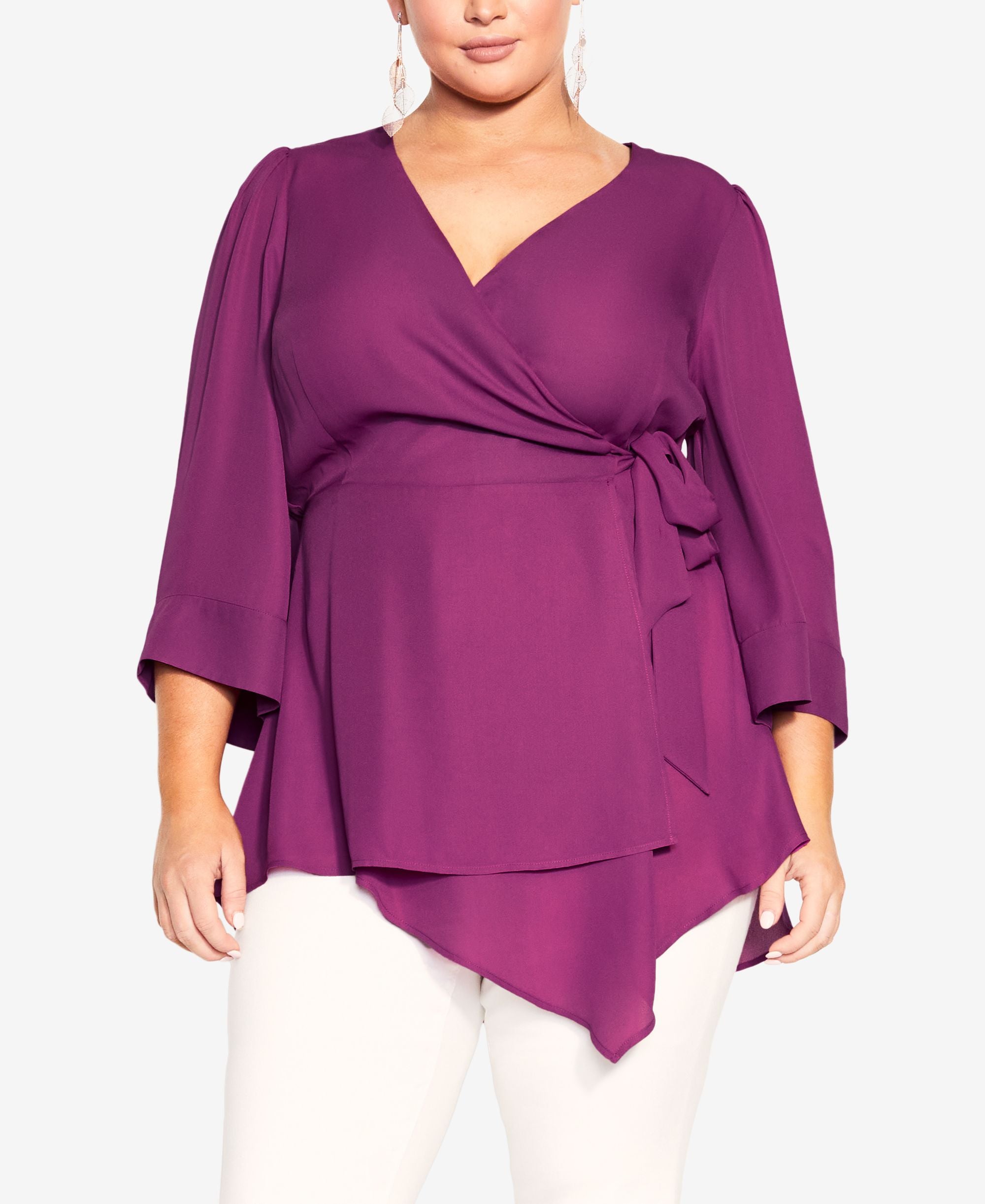 Trendy Plus Size Shibara Vibes Top