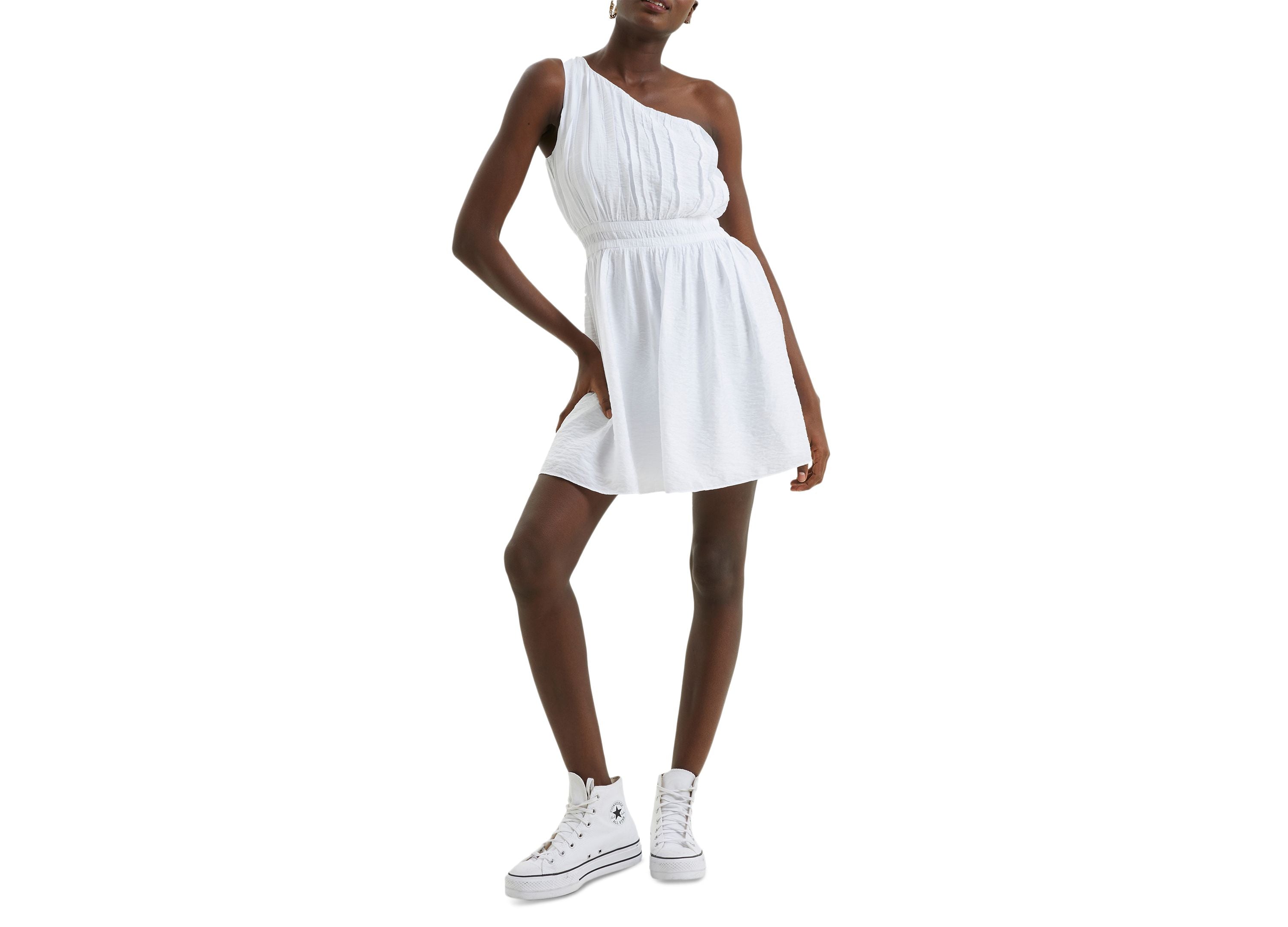 Women's Faron Draped One-Shoulder Mini Dress