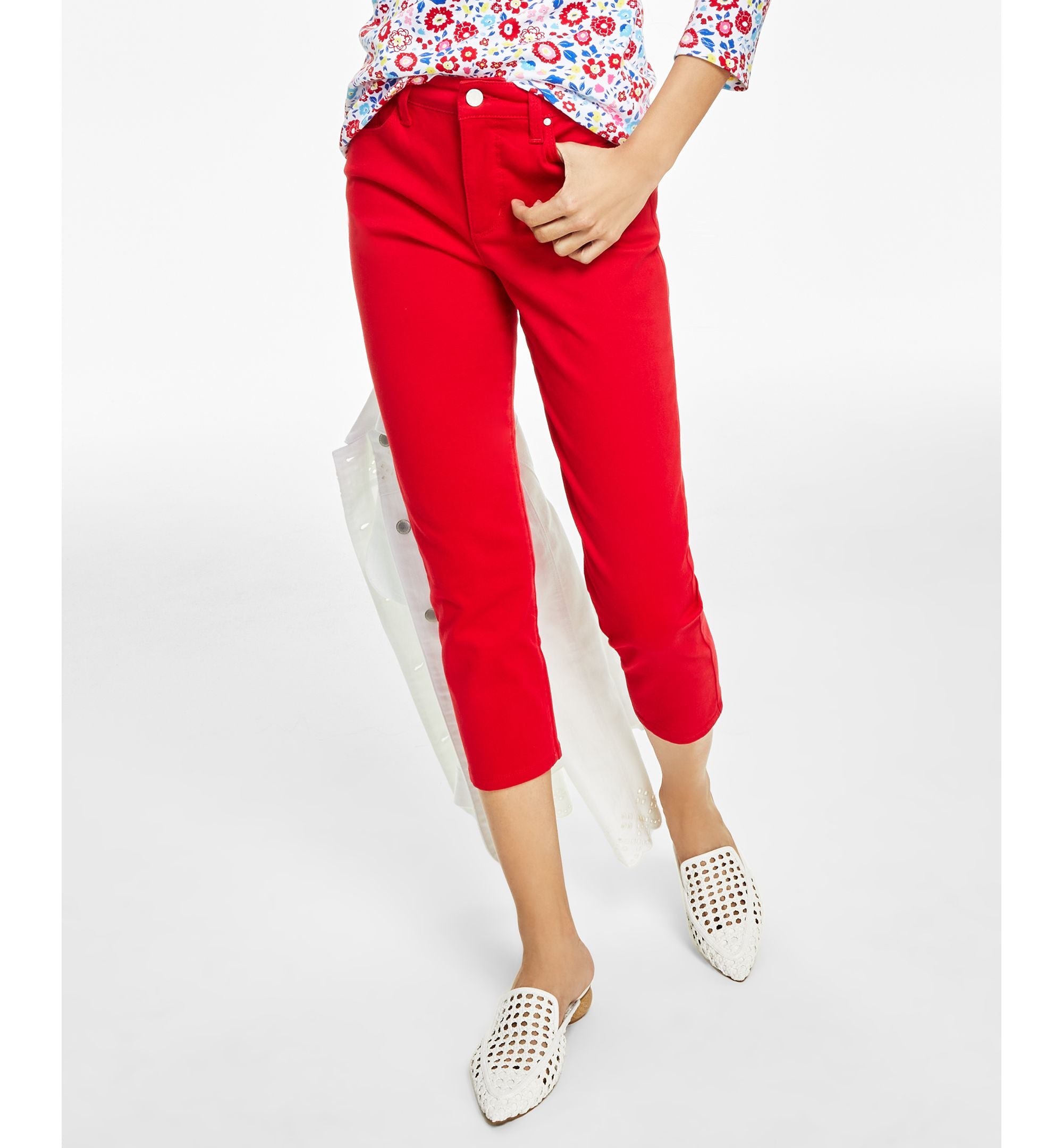 Women's Tummy Control Bristol Capri Jeans