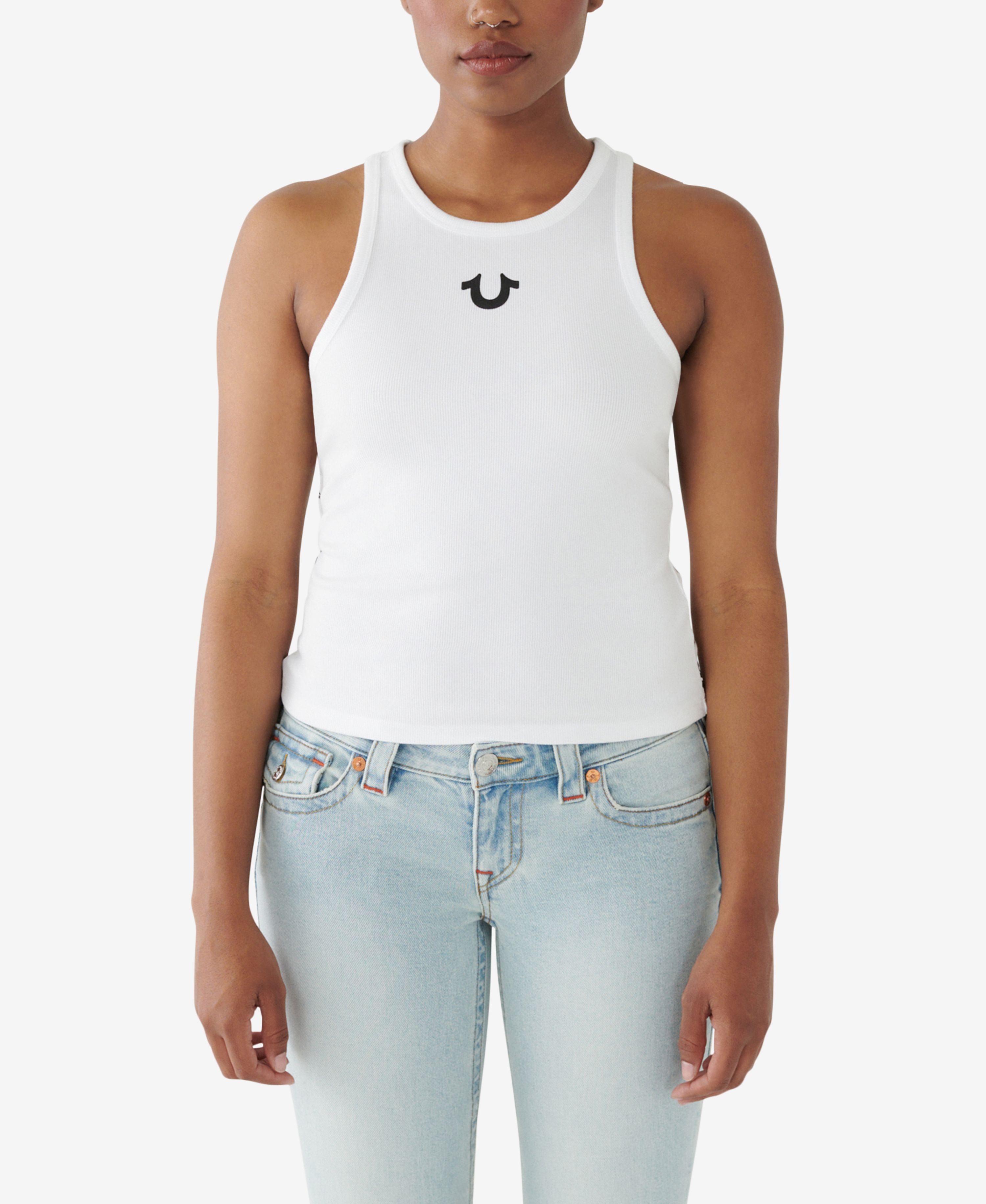 Women's Ombre Goddess Ribbed Tank Top