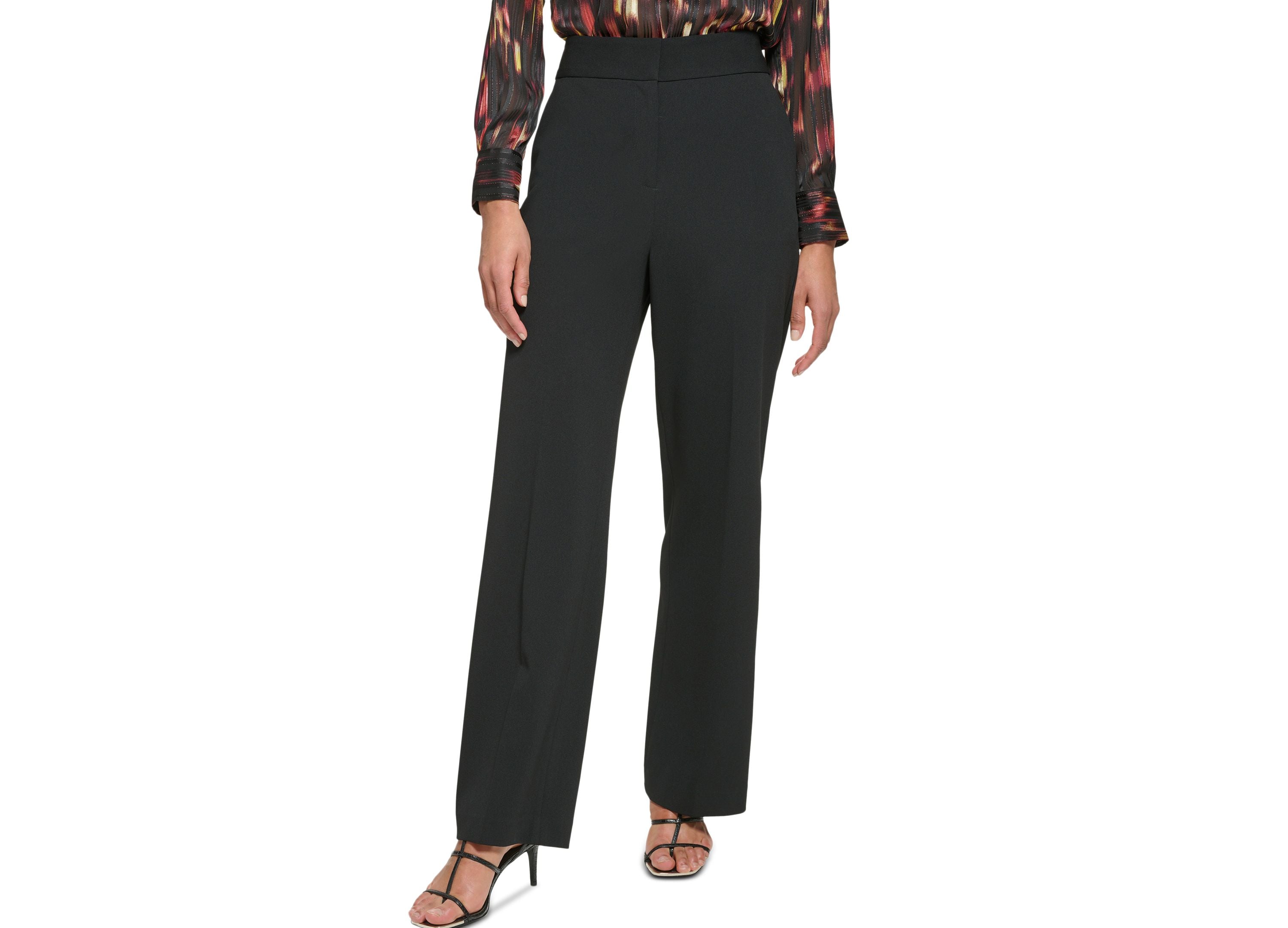 Women's High-Waisted Wide-Leg Pants