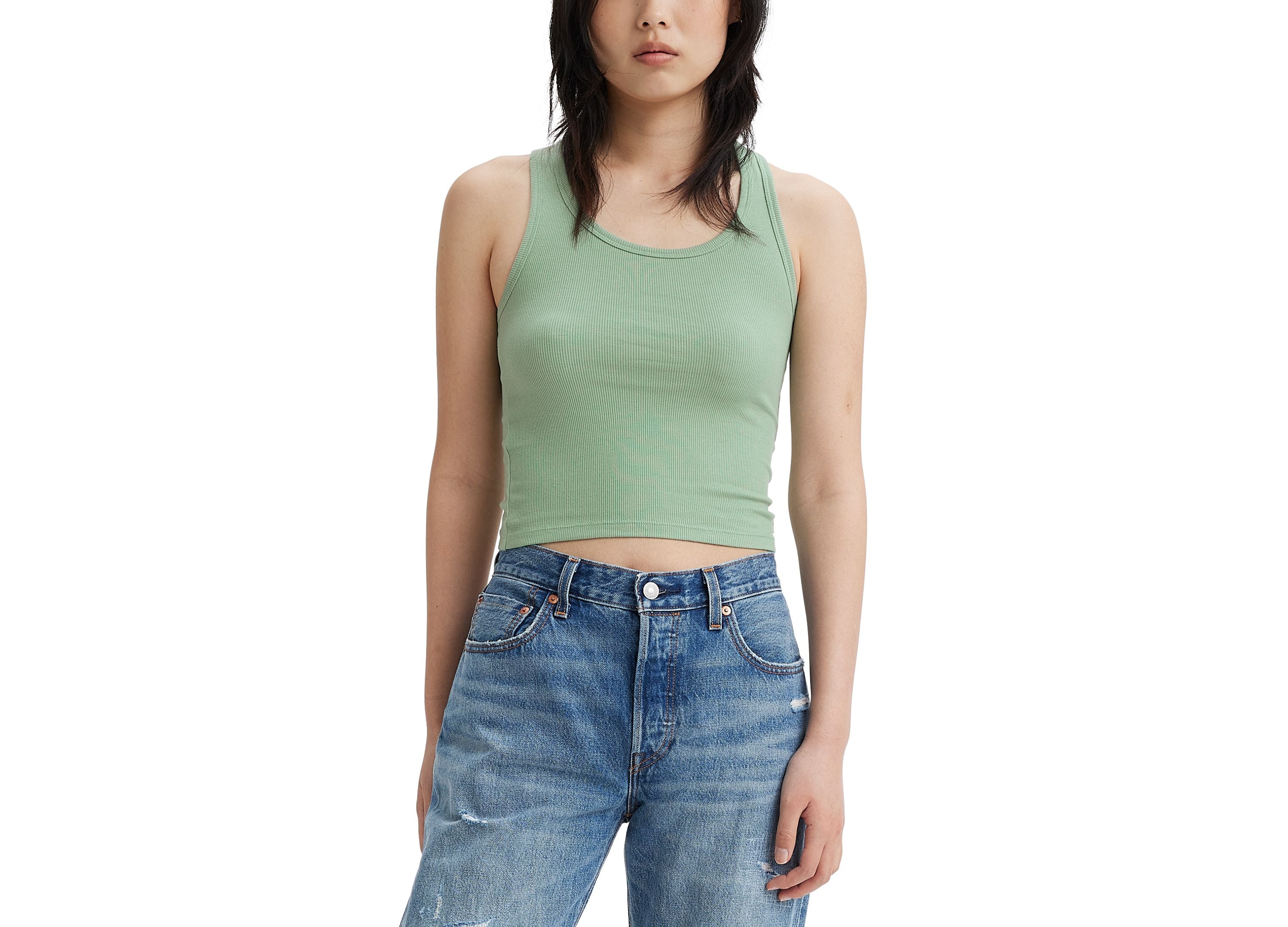 Women's Scoop Neck Honey Racerback Tank Top
