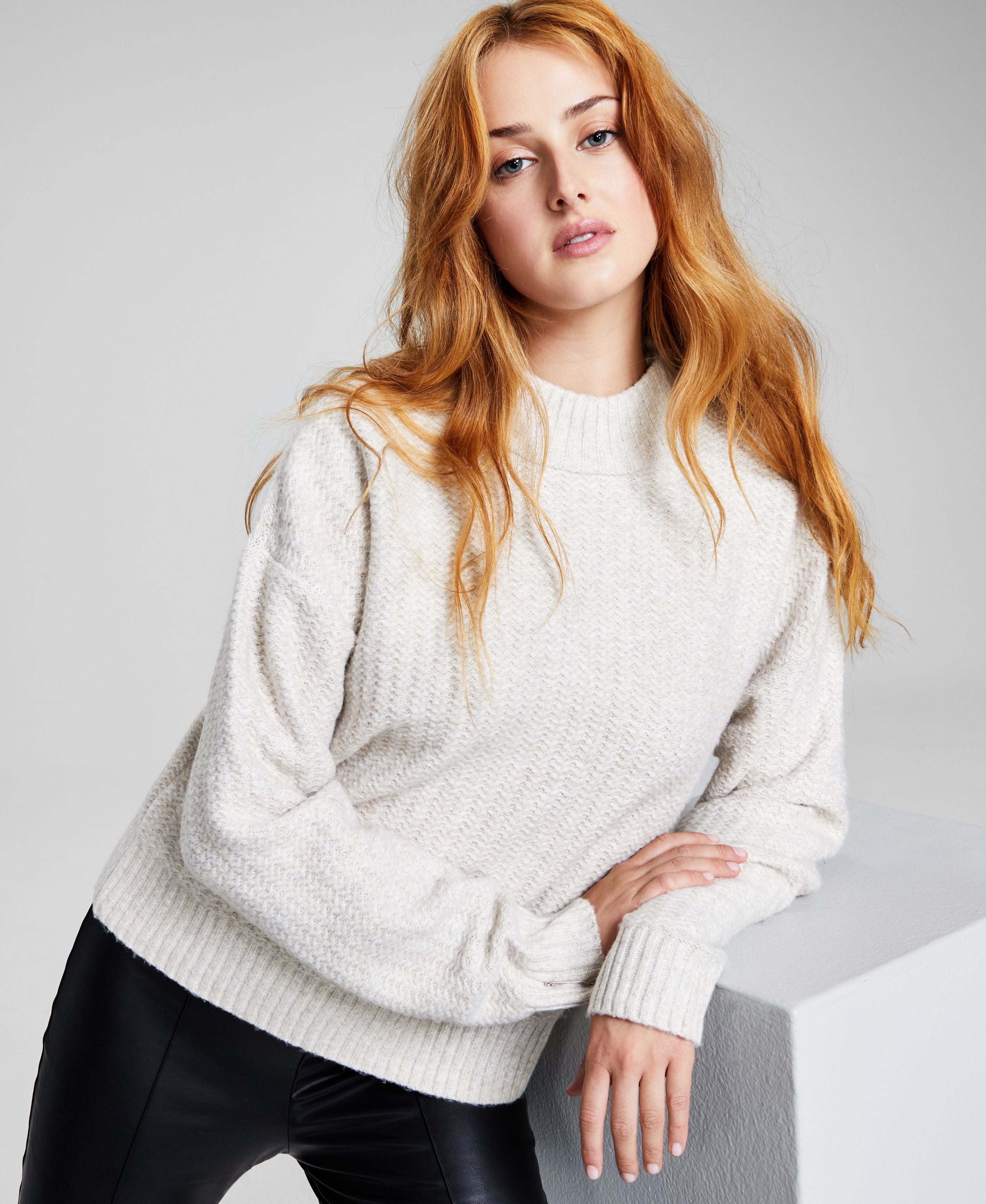 Women's Mock-Neck Sweater