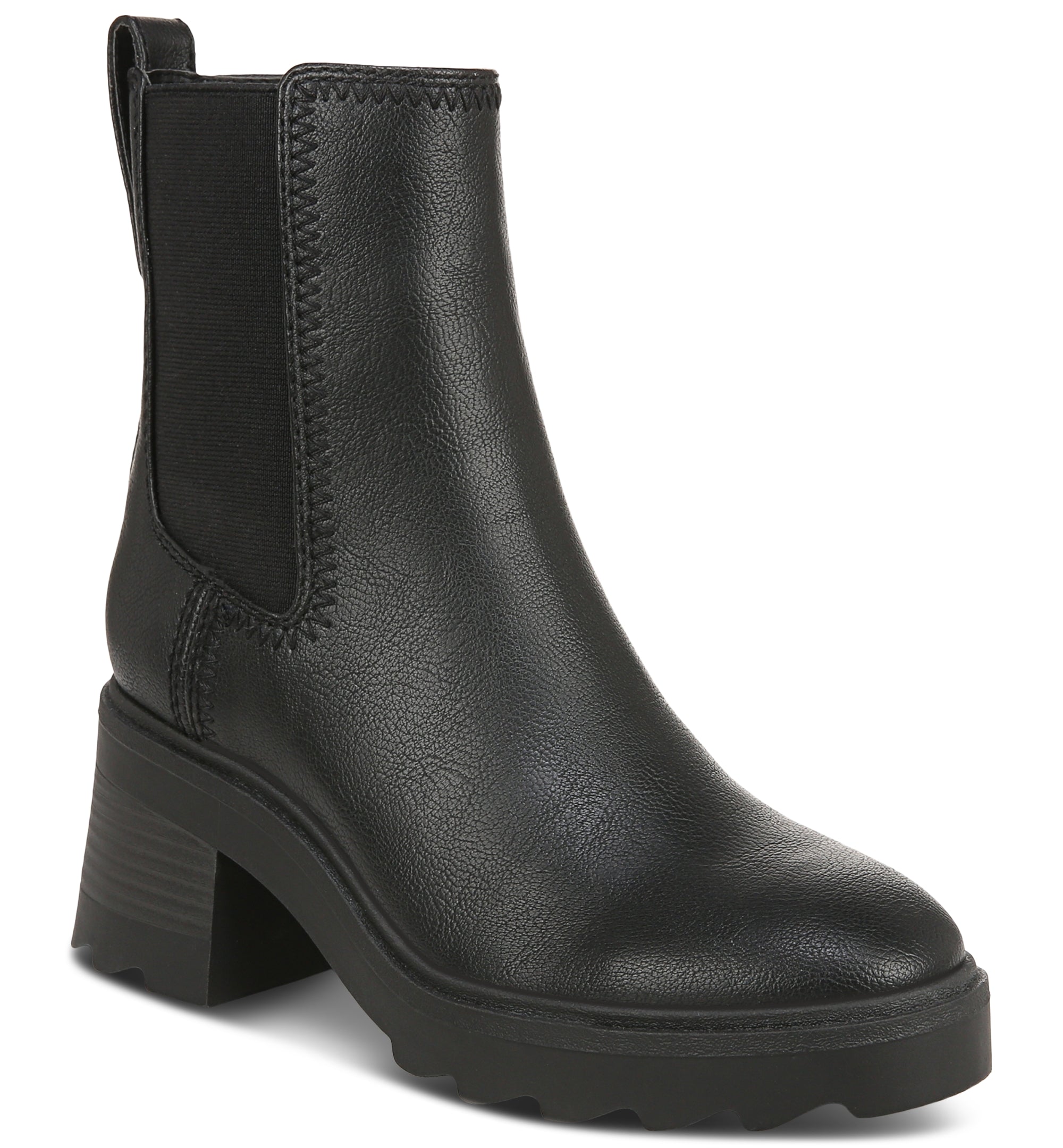 Women's Teresa Pull-On Chelsea Lug Sole Booties
