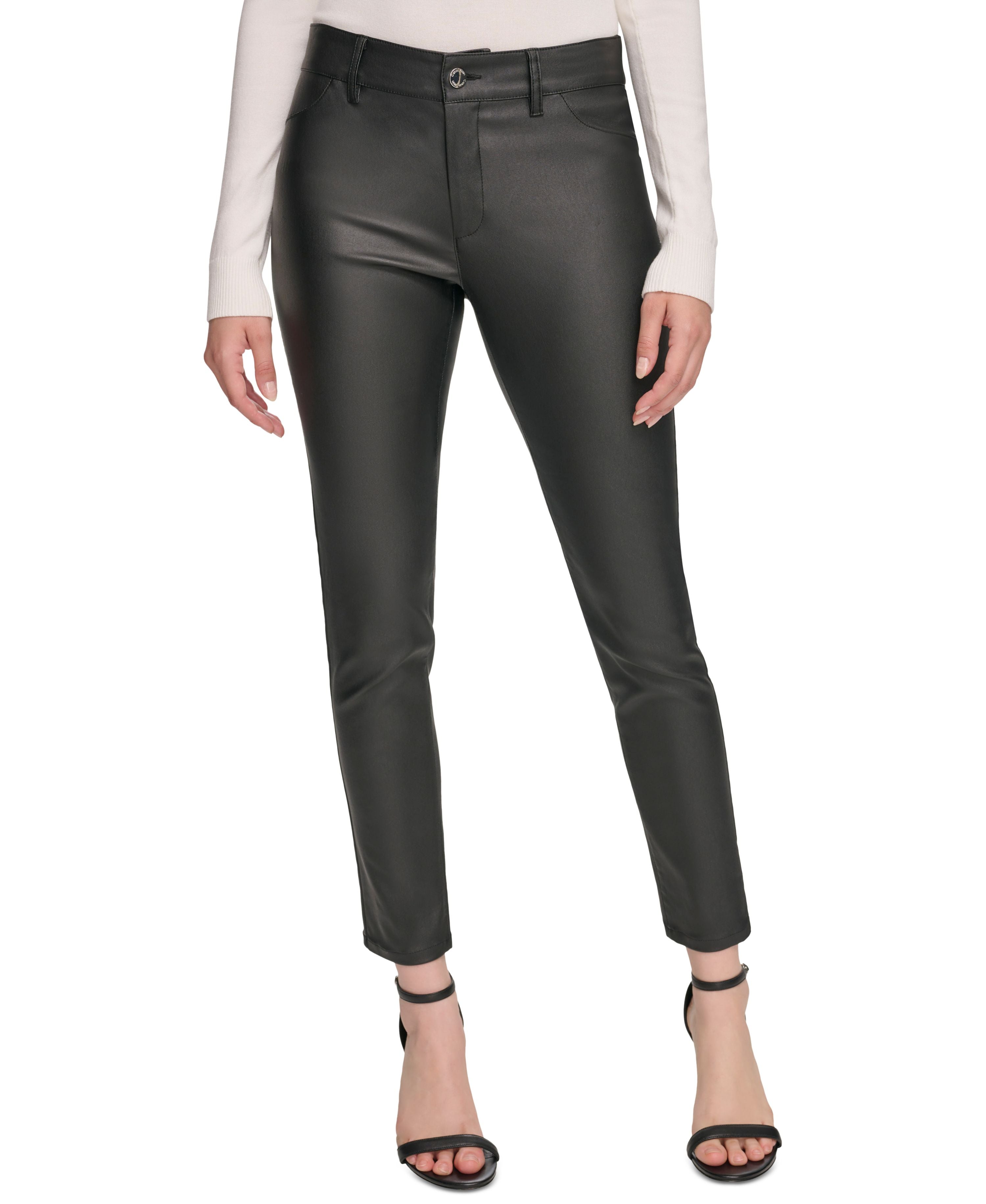 Women's Coated Skinny Pants