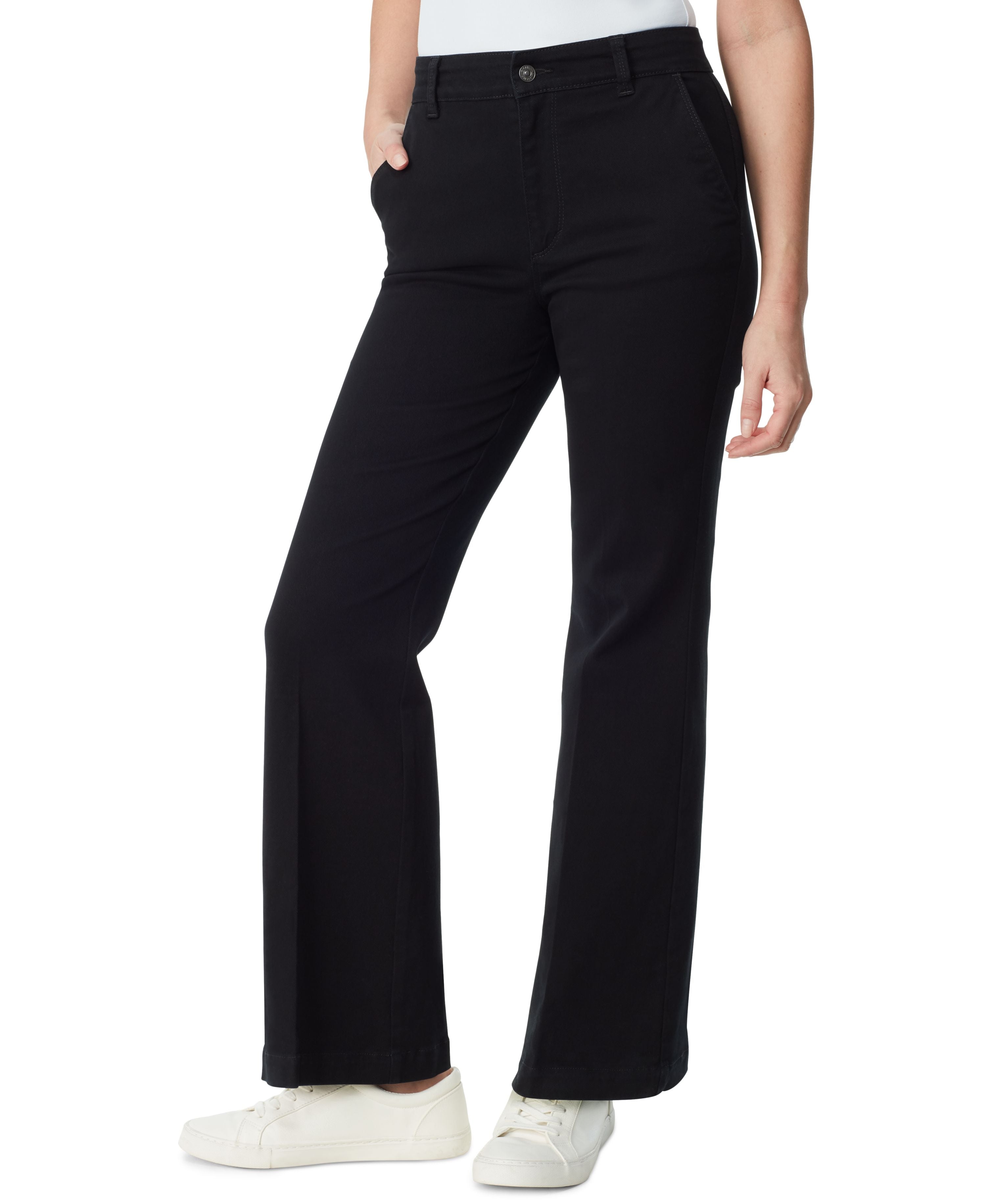 Women's High-Rise Flared-Hem Jeans