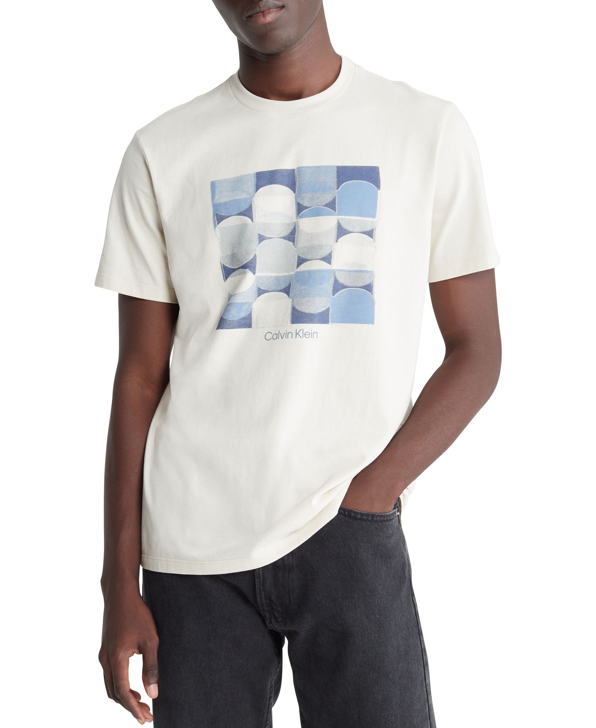 Men's Short Sleeve Modern Graphic T-Shirt