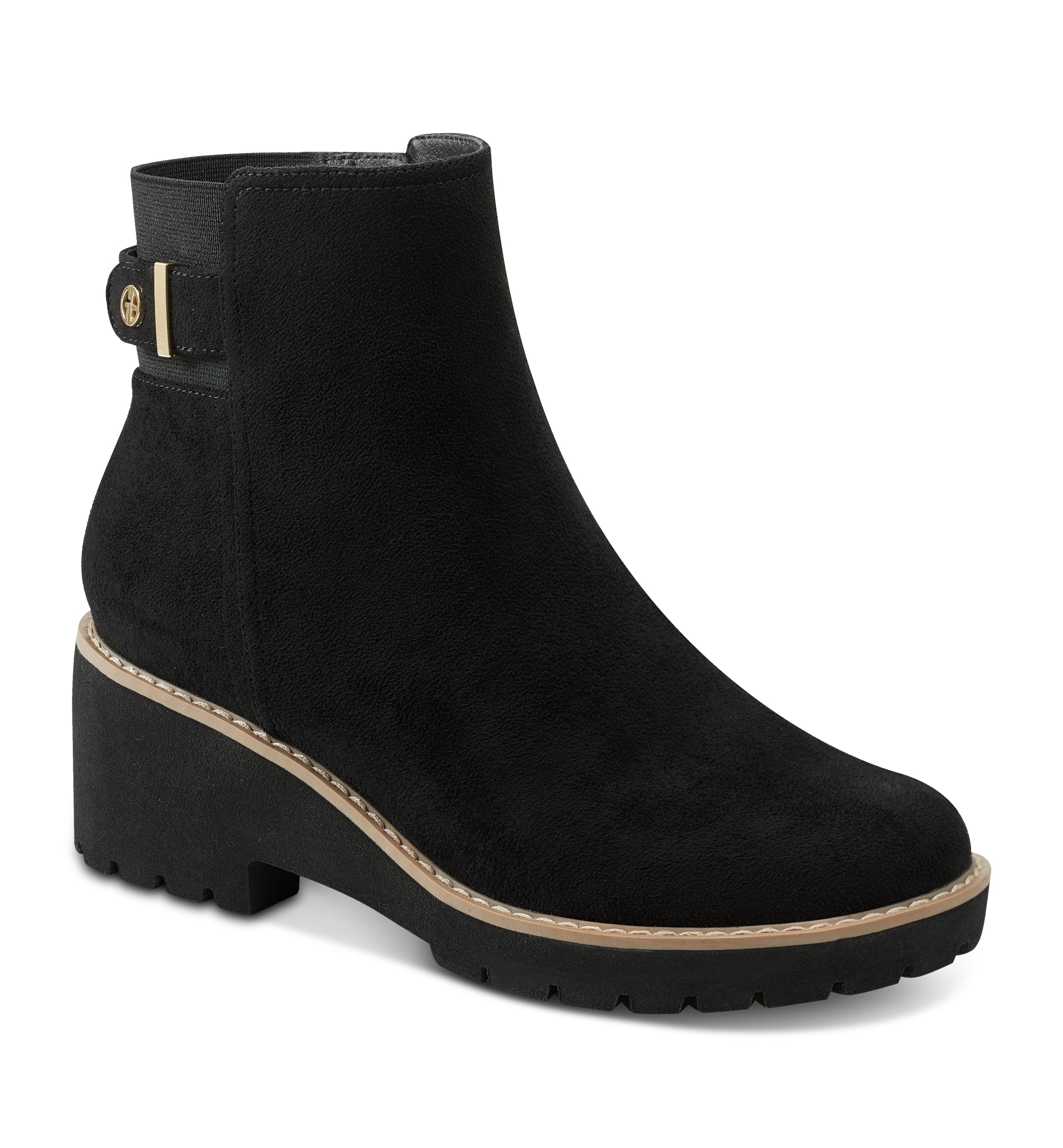 Women's Vedaa Memory Foam Wedge Booties