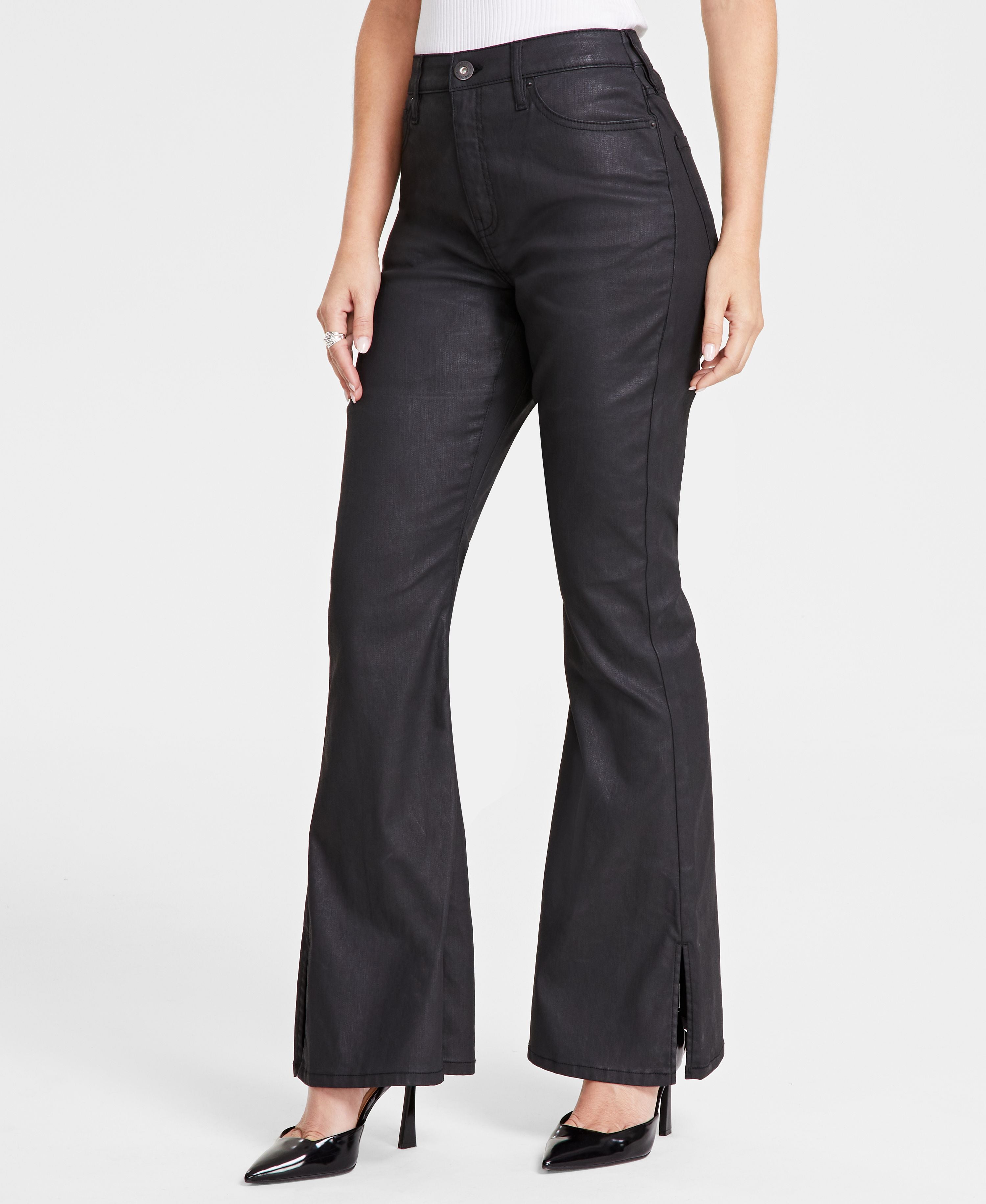 Women's High-Rise Flare-Leg Jeans