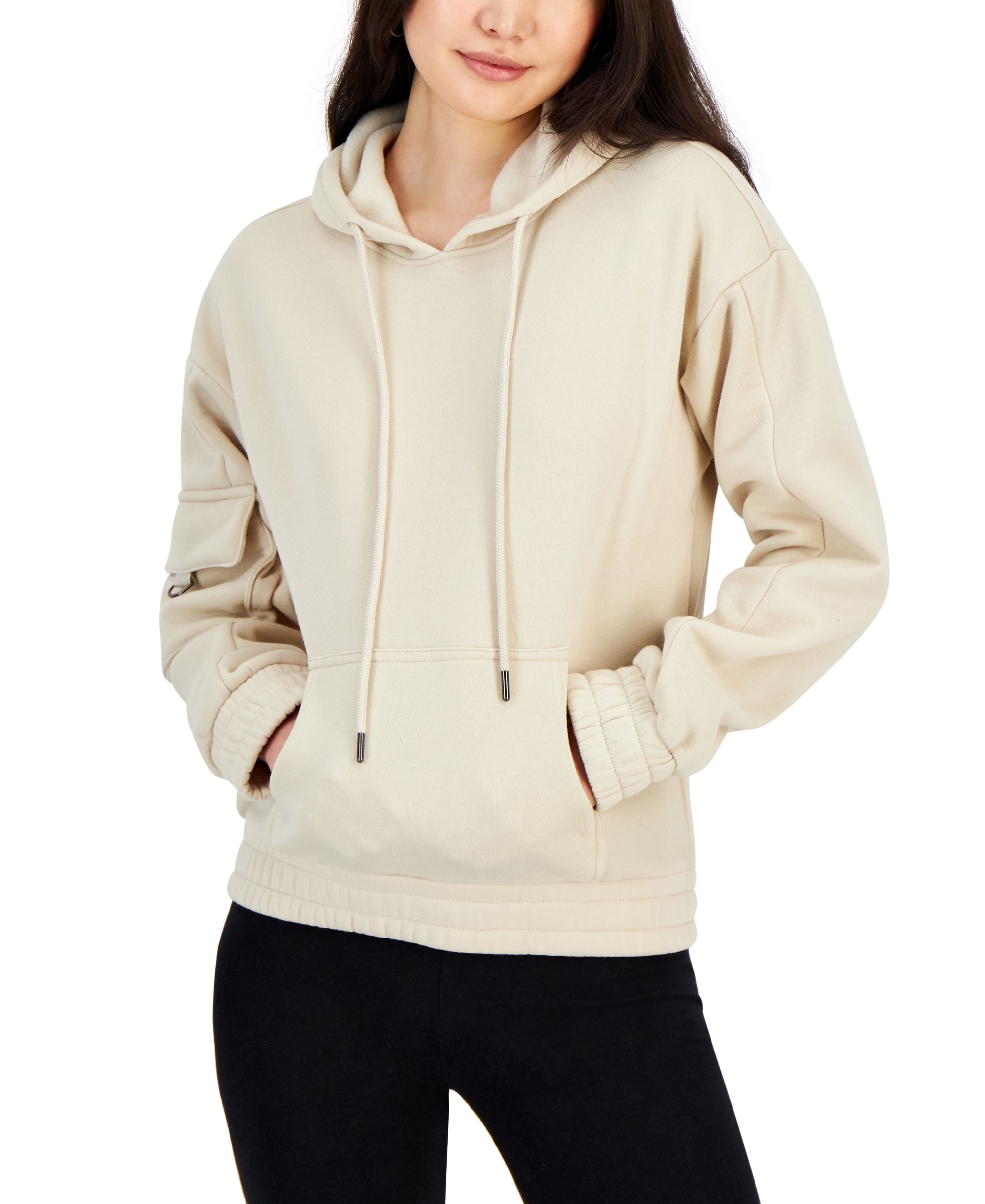 Juniors' Cargo Hoodie