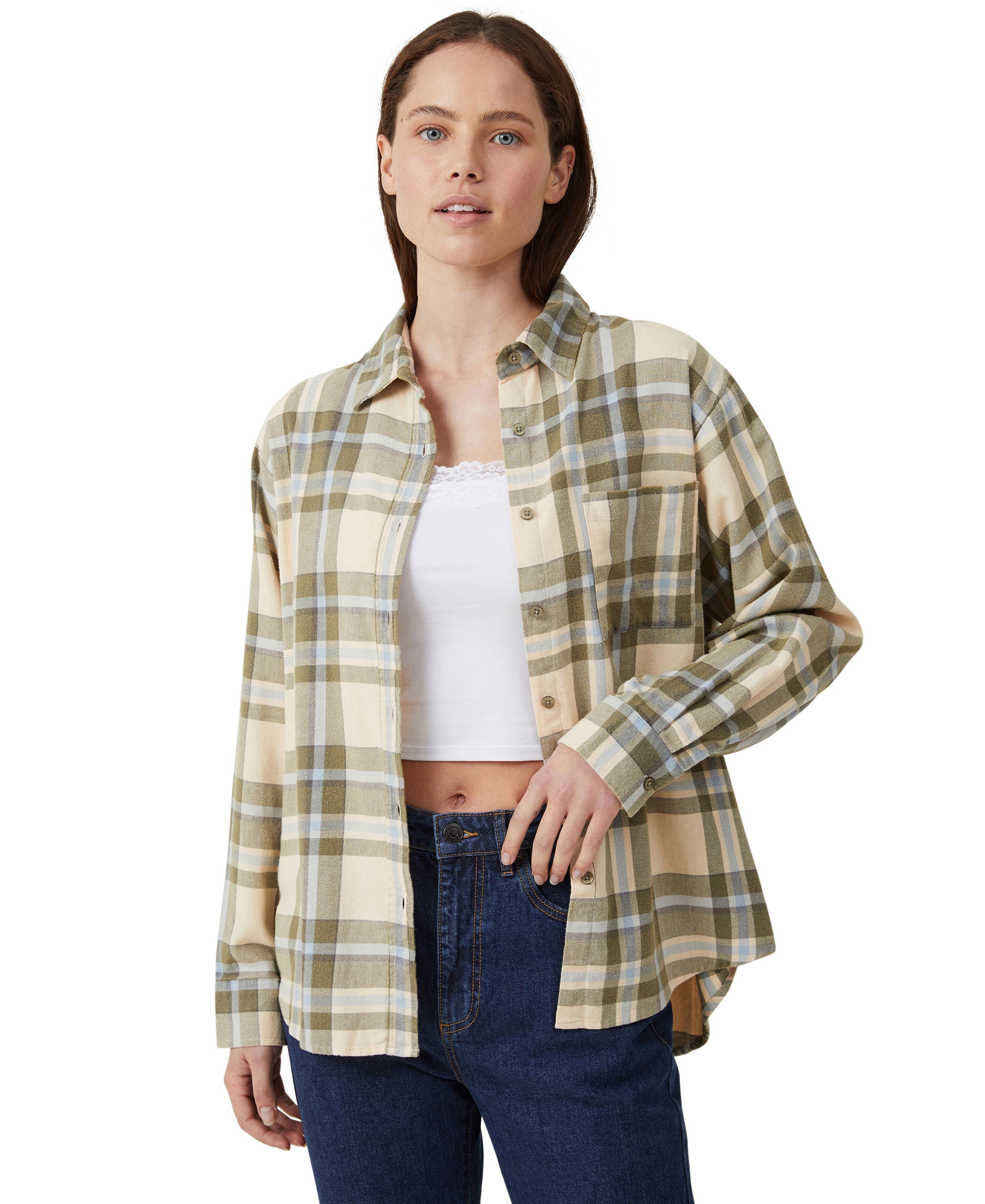 Women's Boyfriend Flannel Shirt