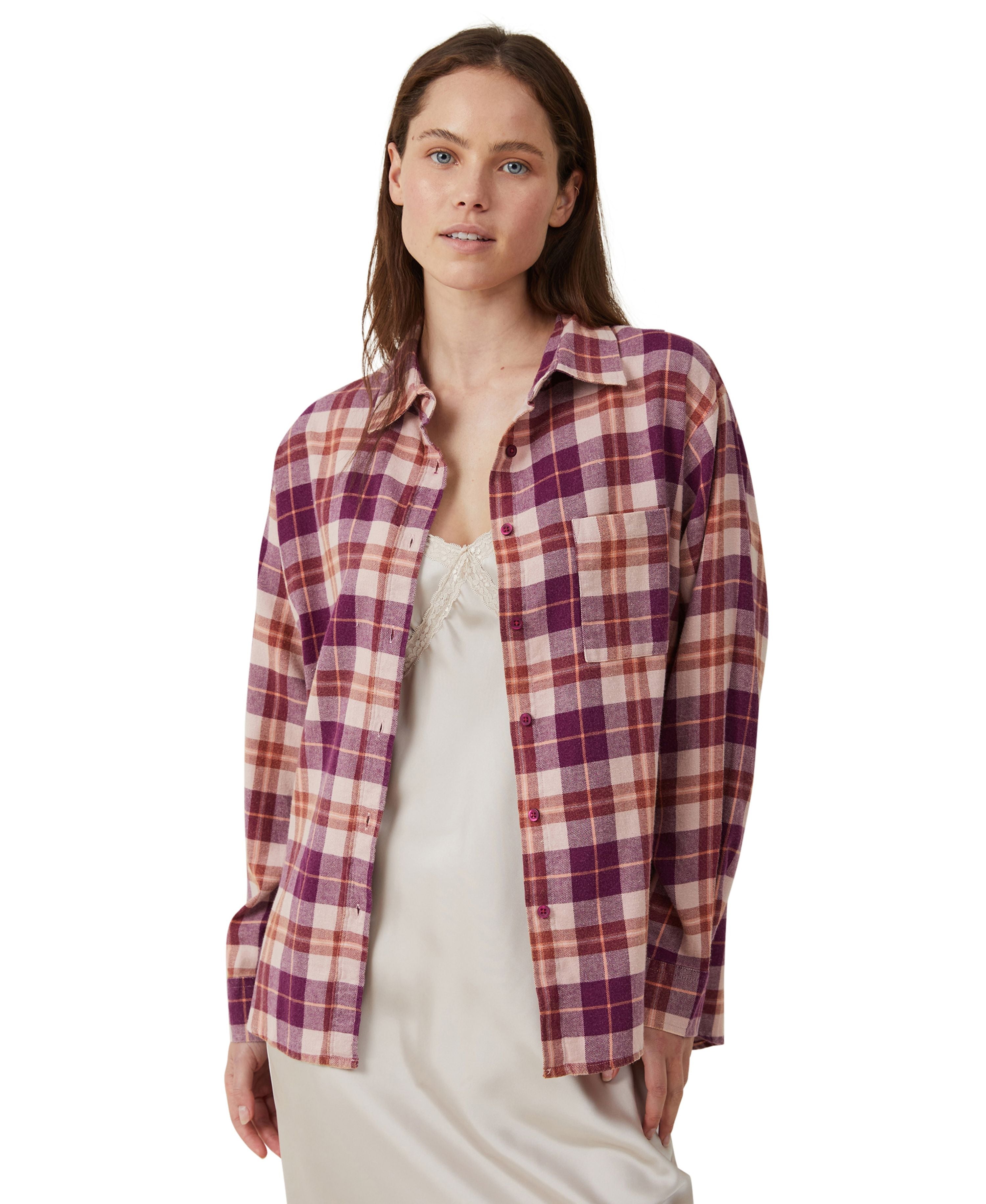 Women's Boyfriend Flannel Shirt
